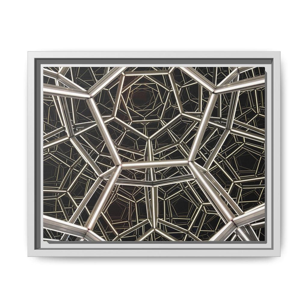 Framed Wall Art Print, Modern Geometric Canvas, Abstract Home Decor, Unique Gift, Stylish Office Art, Contemporary Room Decor