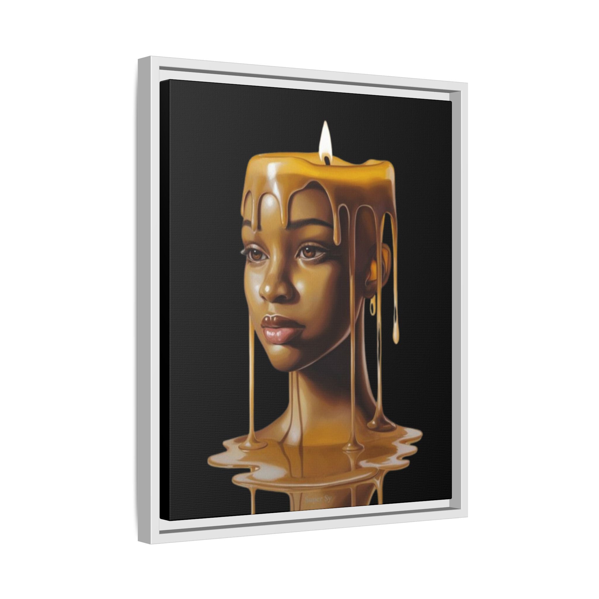 Candle-Inspired Art Print
