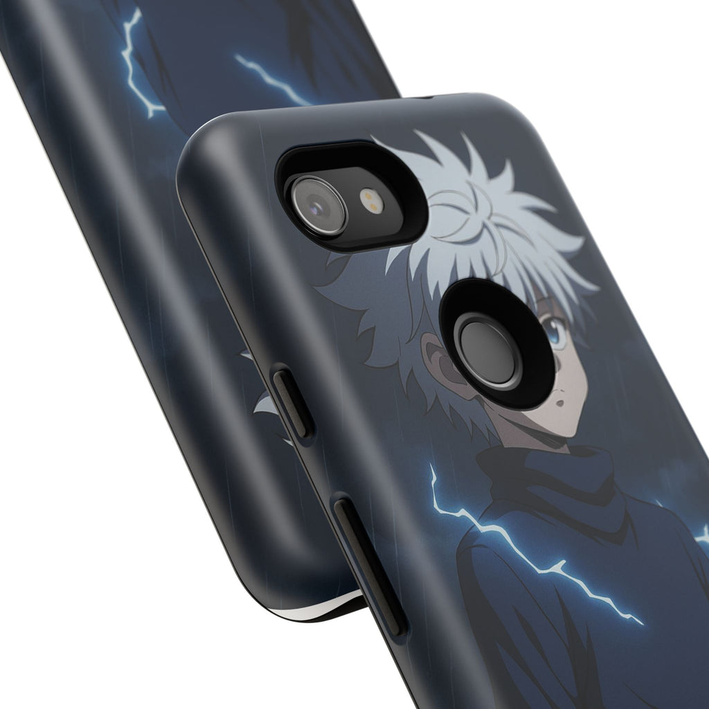 Anime Phone Case Featuring Lightning Design,