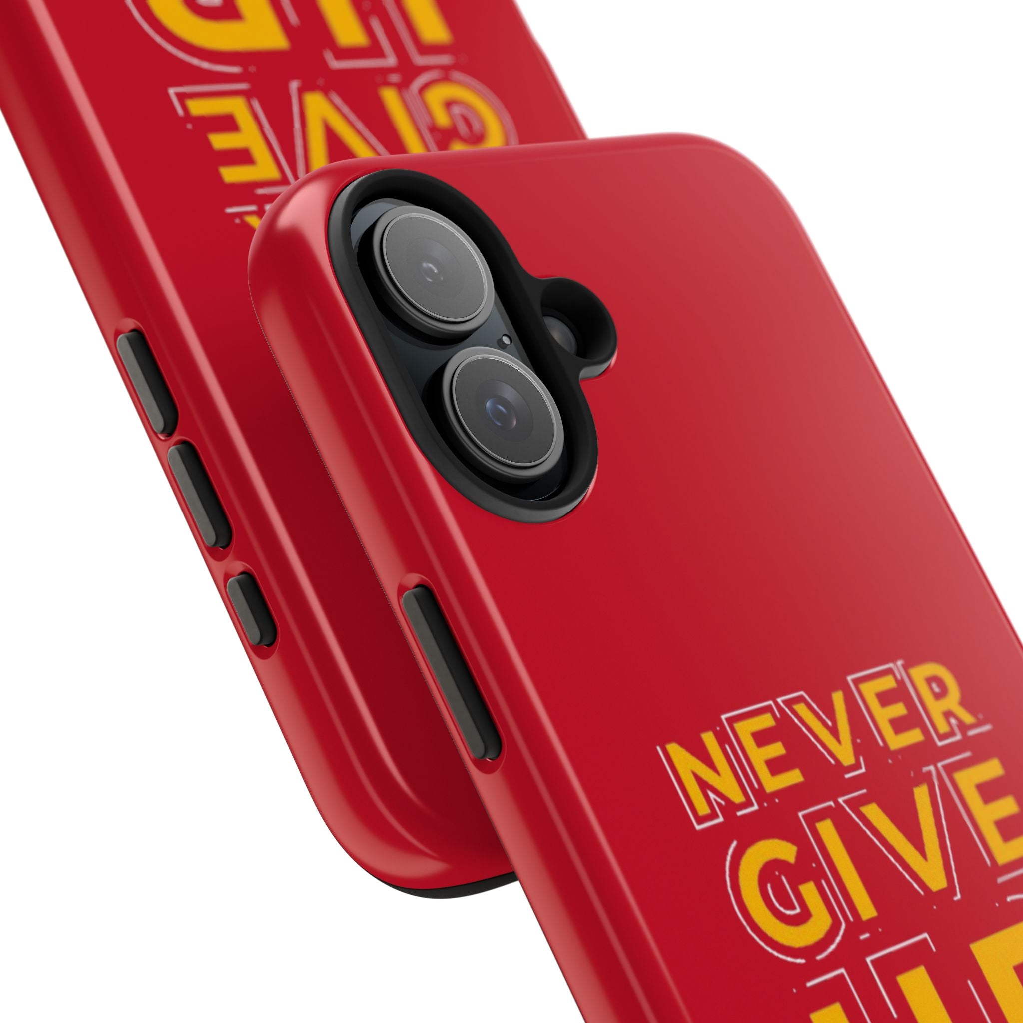 Never Give Up Tough Phone Cases – Motivational, Durable, Perfect for Gifts, Everyday Use, Inspirational Decor