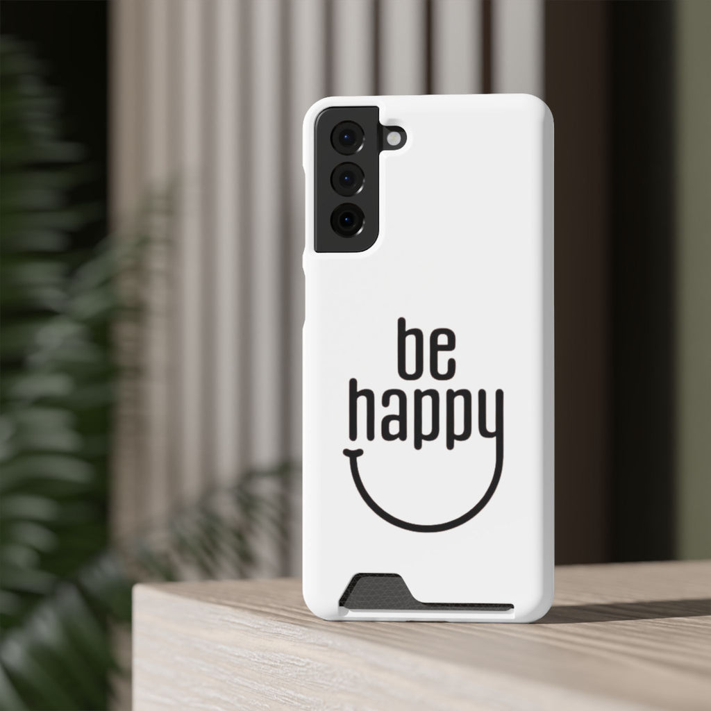 Minimal White Wallet Phone Case