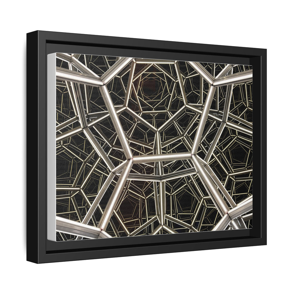 Framed Wall Art Print, Modern Geometric Canvas, Abstract Home Decor, Unique Gift, Stylish Office Art, Contemporary Room Decor