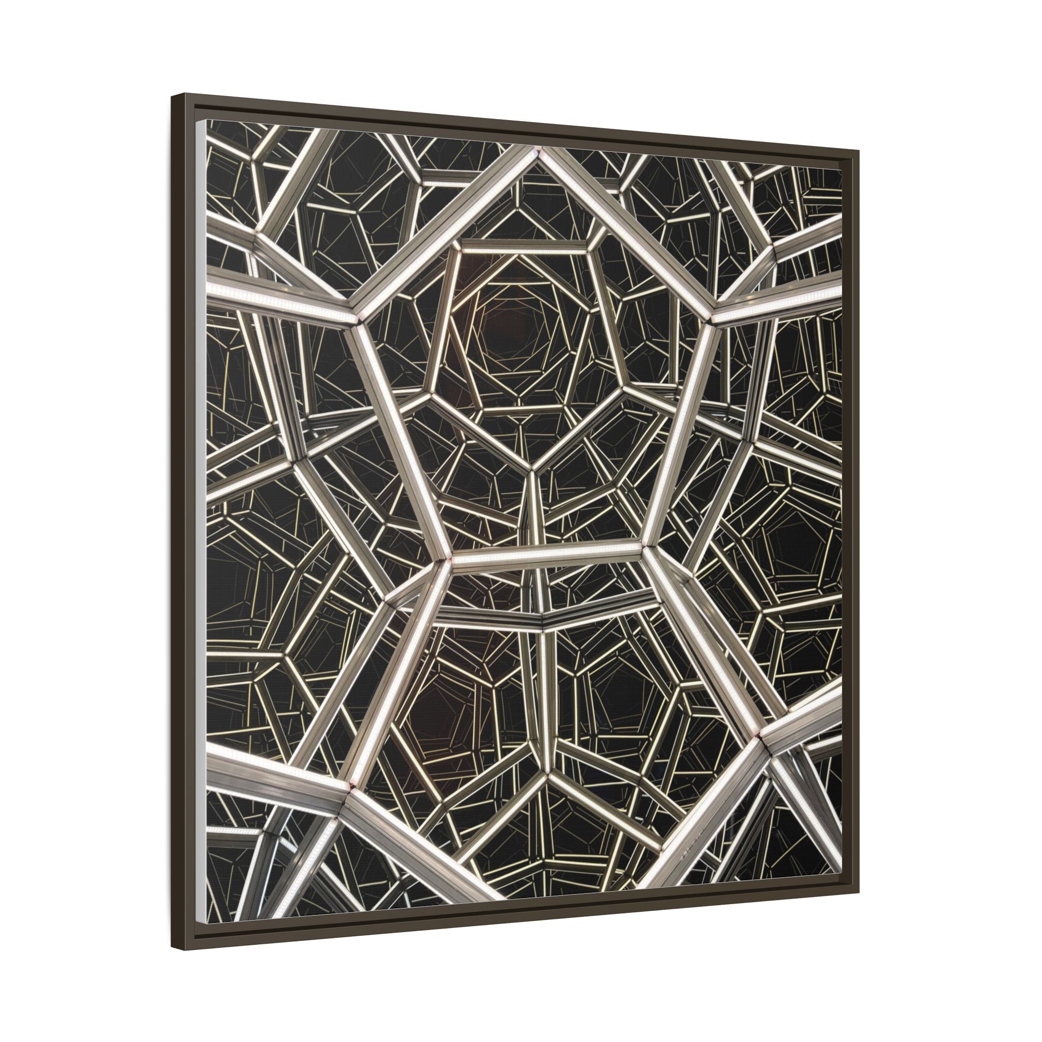 Framed Wall Art Print, Modern Geometric Canvas, Abstract Home Decor, Unique Gift, Stylish Office Art, Contemporary Room Decor