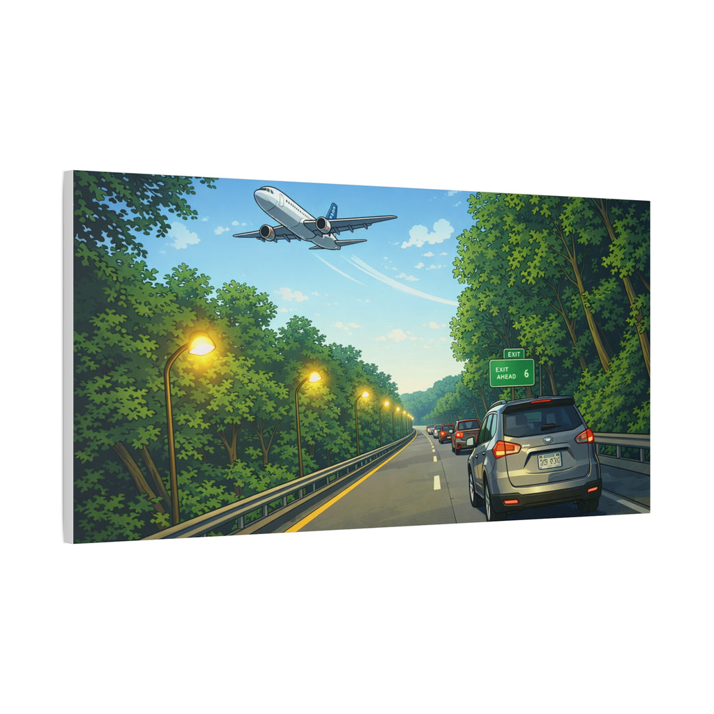 Road to New Horizons Matte Canvas, Stretched, 1.25"