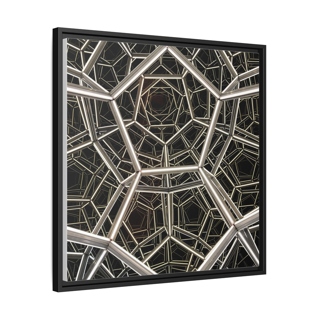 Framed Wall Art Print, Modern Geometric Canvas, Abstract Home Decor, Unique Gift, Stylish Office Art, Contemporary Room Decor