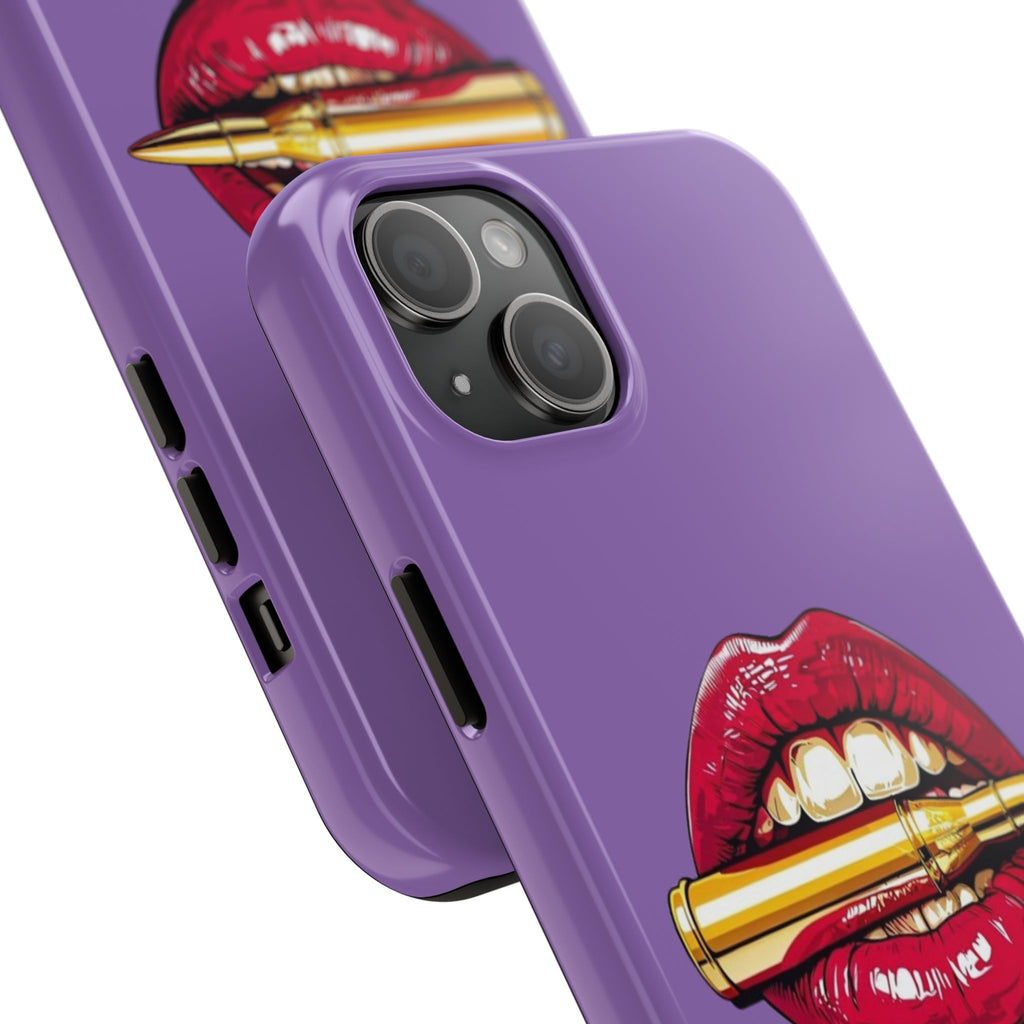 Bold Lipstick Phone Cases | Stylish Tough Cases, Phone Accessories, Birthday Gifts, Trendy Cell Phone Covers, Fashionable Tech Gear