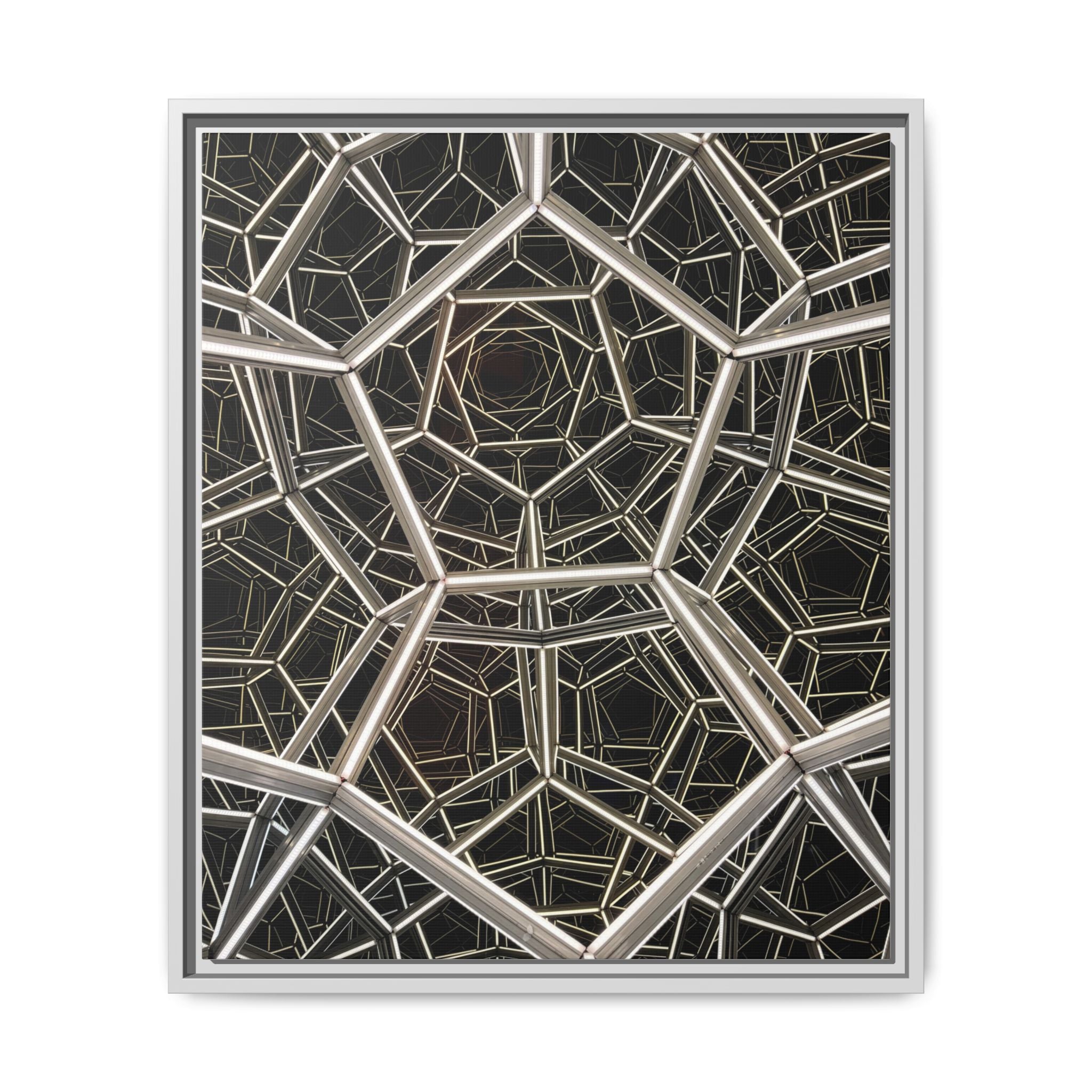 Framed Wall Art Print, Modern Geometric Canvas, Abstract Home Decor, Unique Gift, Stylish Office Art, Contemporary Room Decor