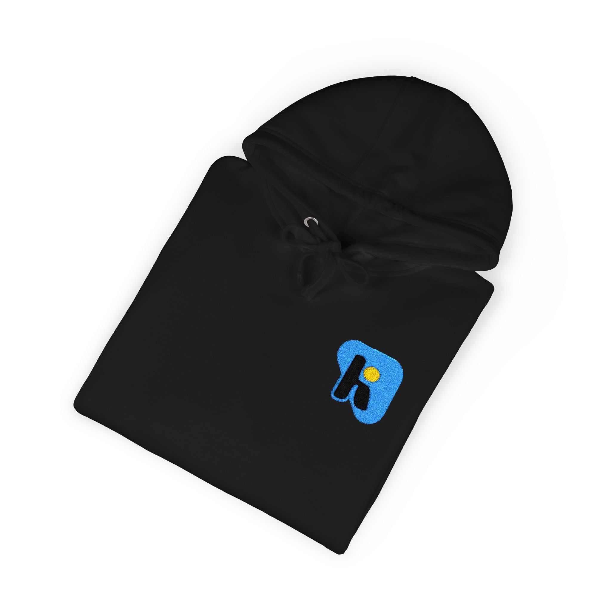 K Initial Floral Patch Hoodie
