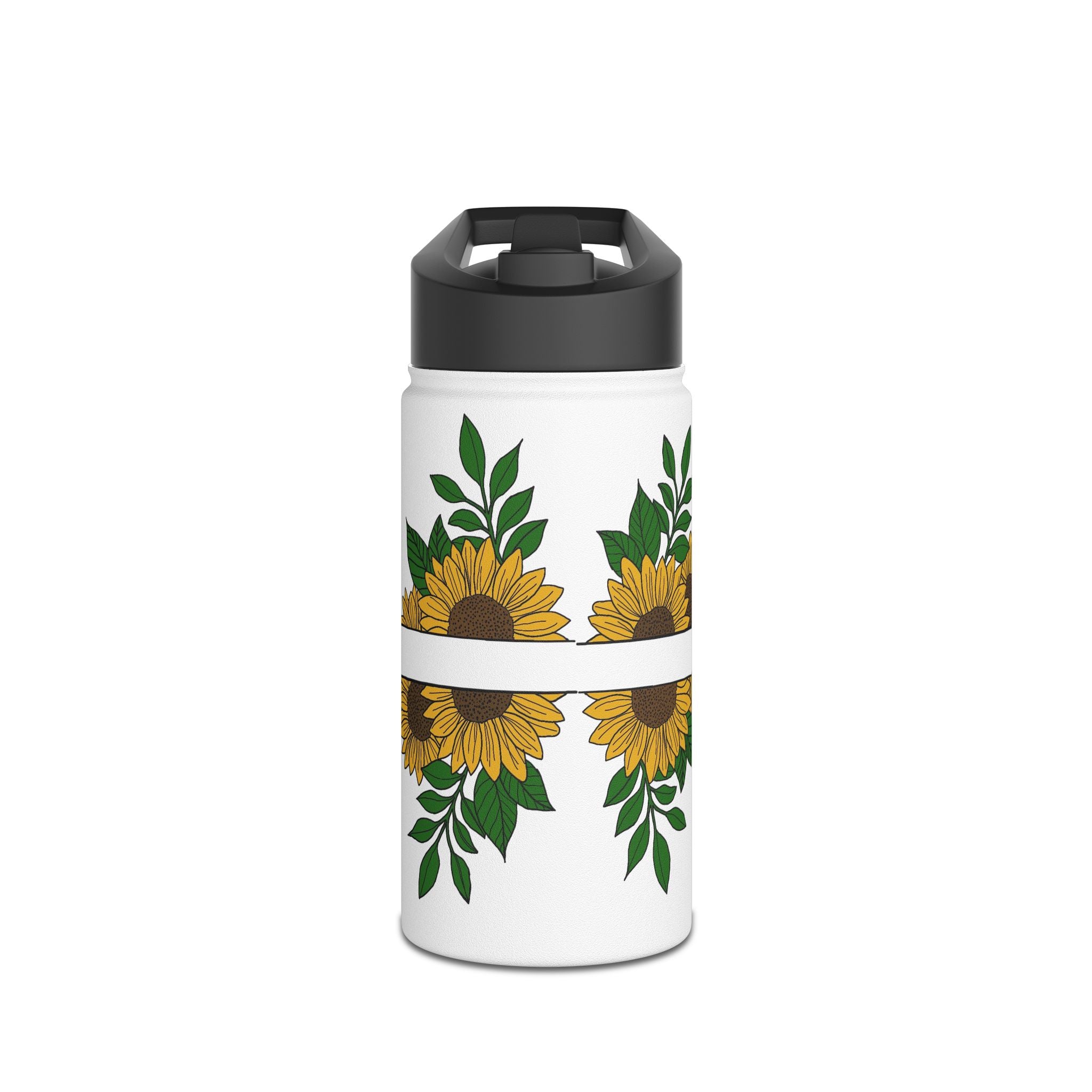 Sunflower Stainless Steel Water Bottle