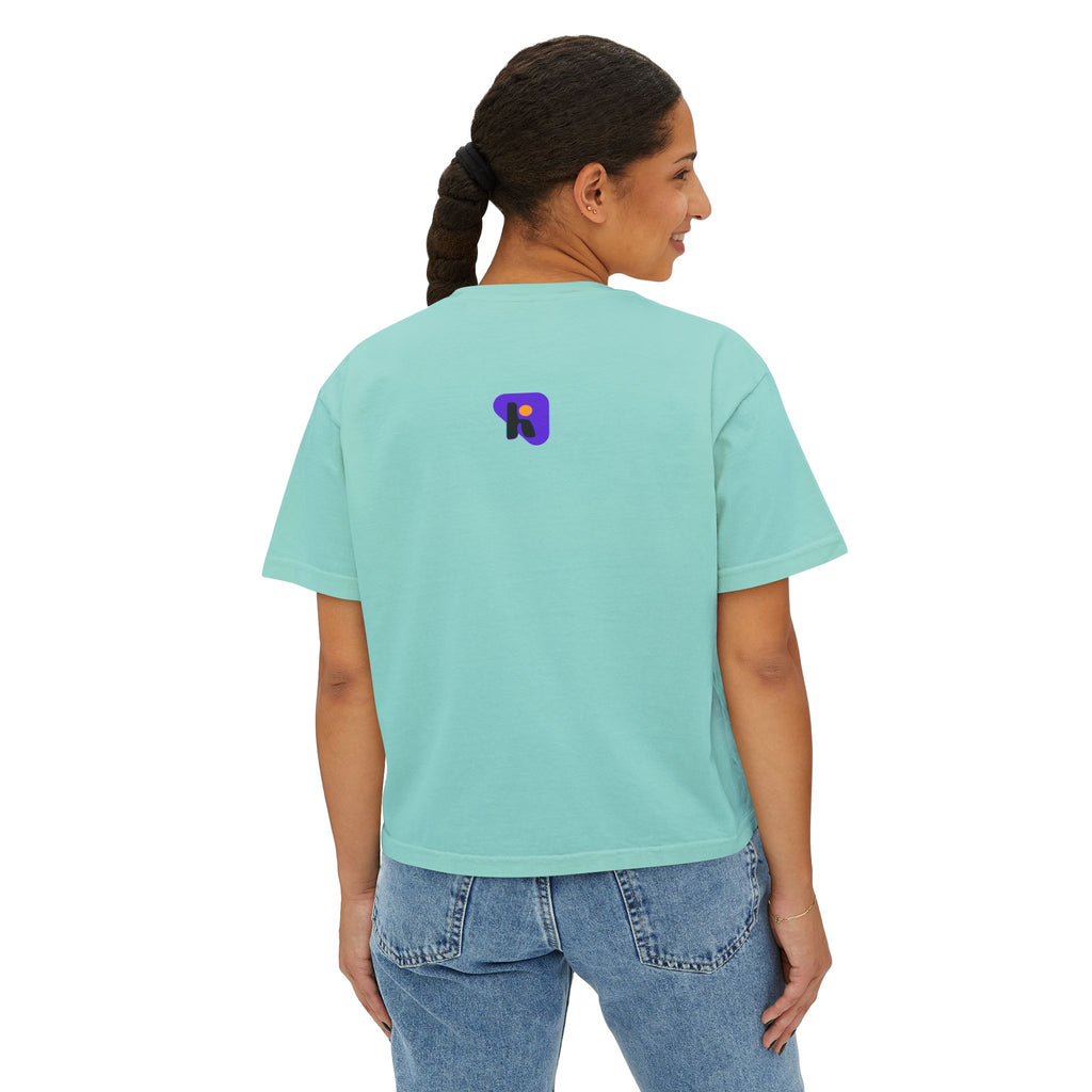 It's Not That Deep Retro Women's Boxy Tee