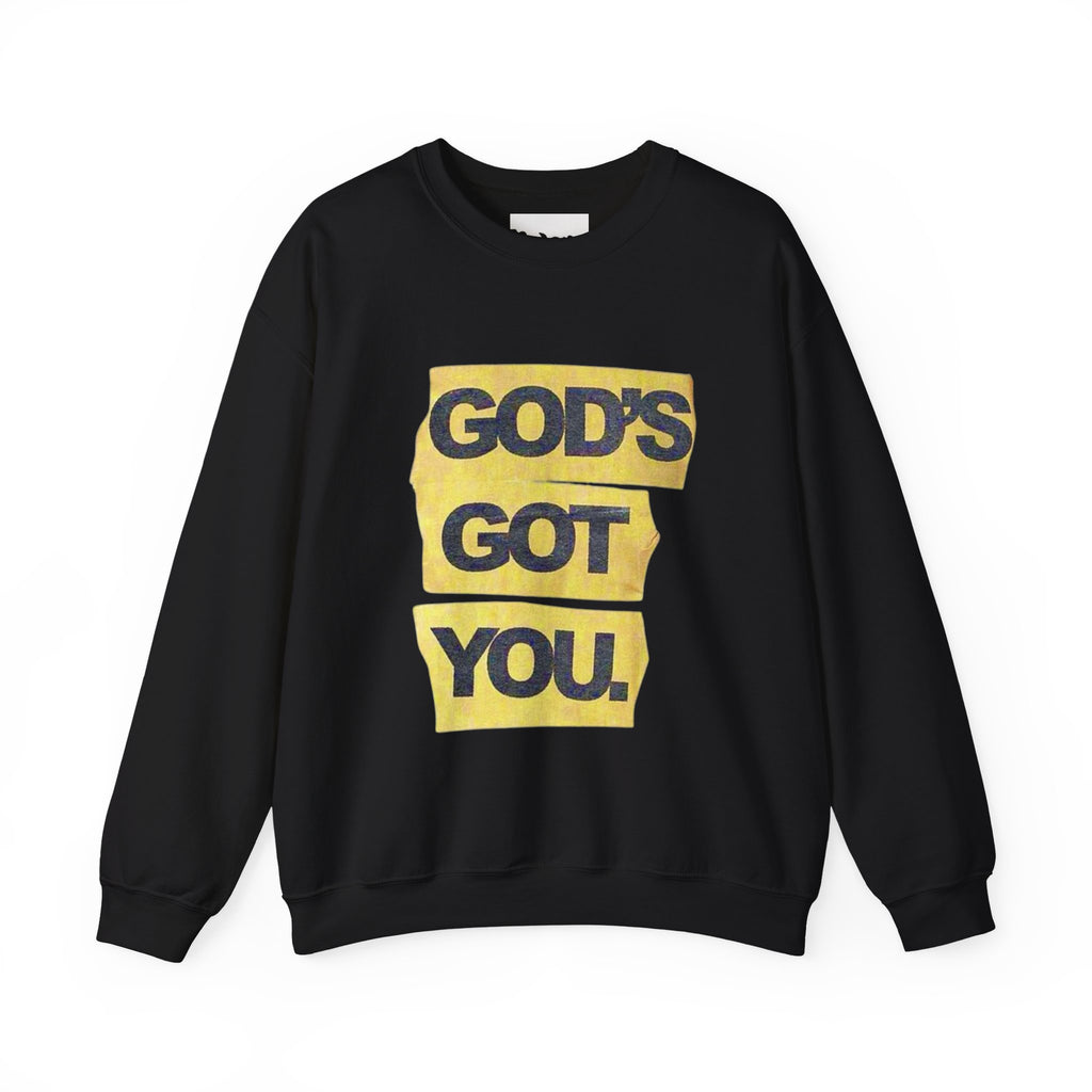 God's Got You Crewneck Sweatshirt, Inspirational Gift, Unisex Sweatshirt, Motivational Fashion, Encouragement Apparel, Cozy Everyday Wear