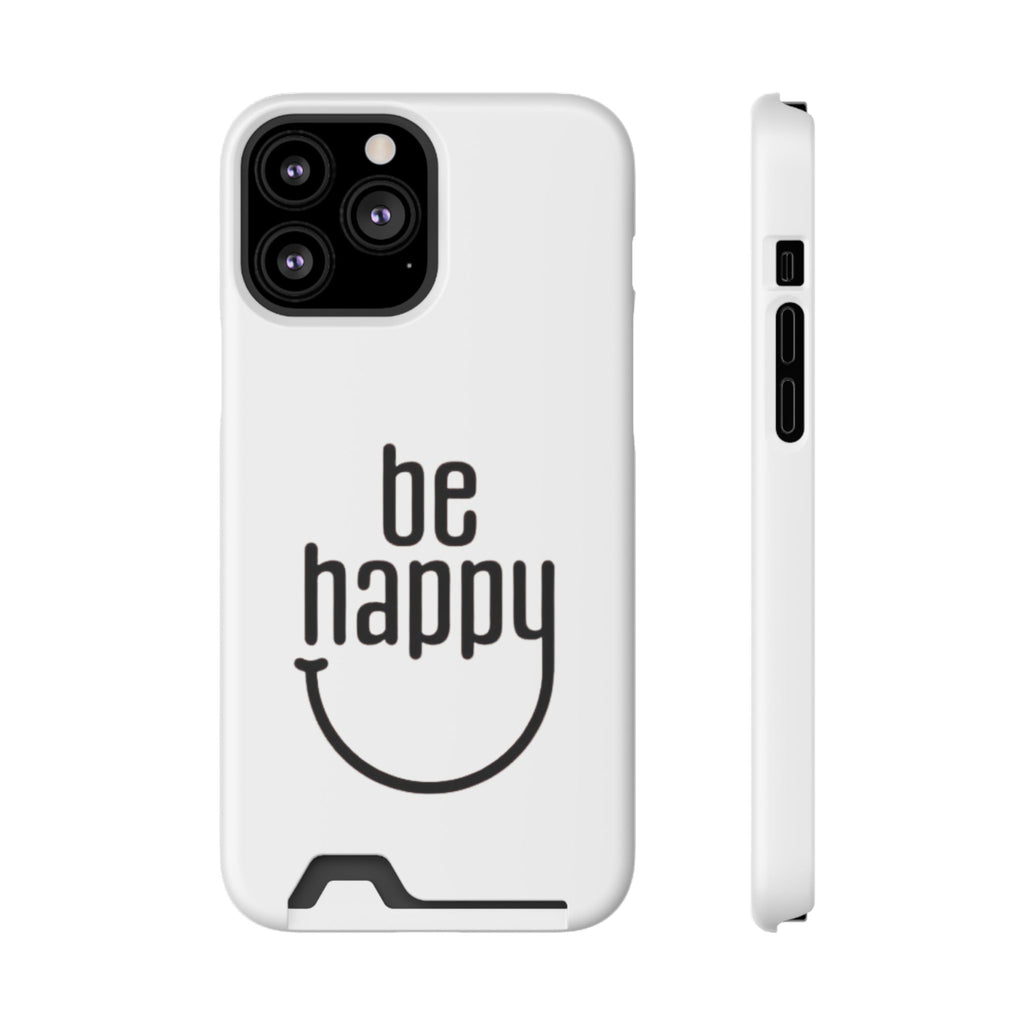 Minimal White Wallet Phone Case