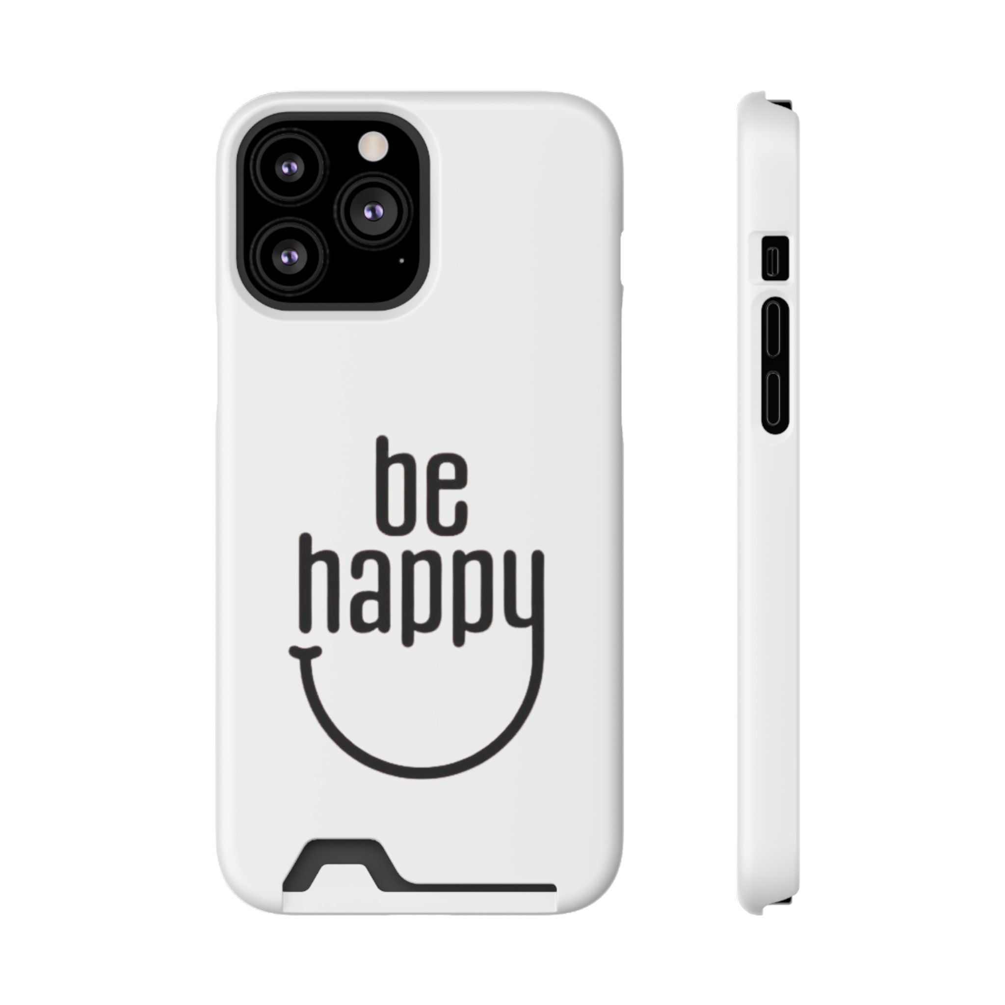 Minimal White Wallet Phone Case
