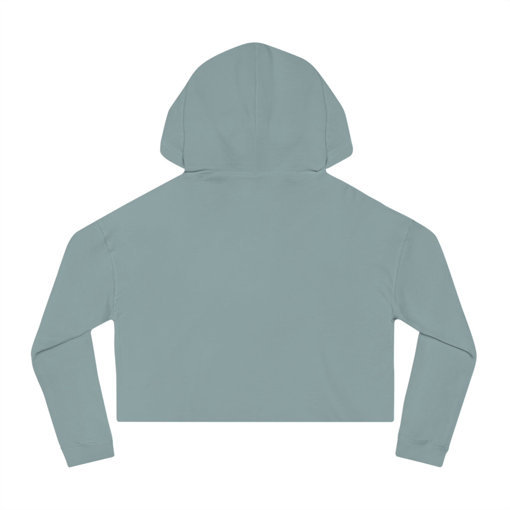 Cropped Hoodie "continue" Rainbow Minimalist