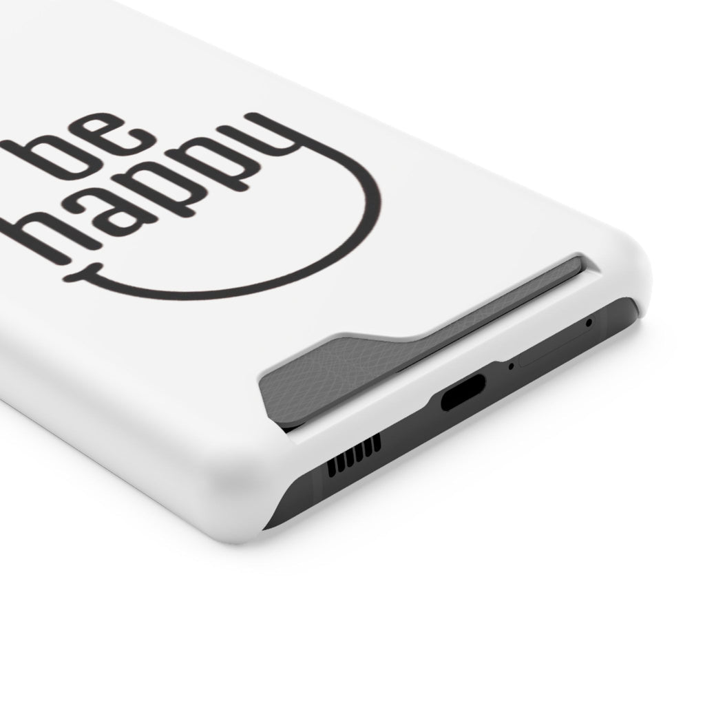 Minimal White Wallet Phone Case