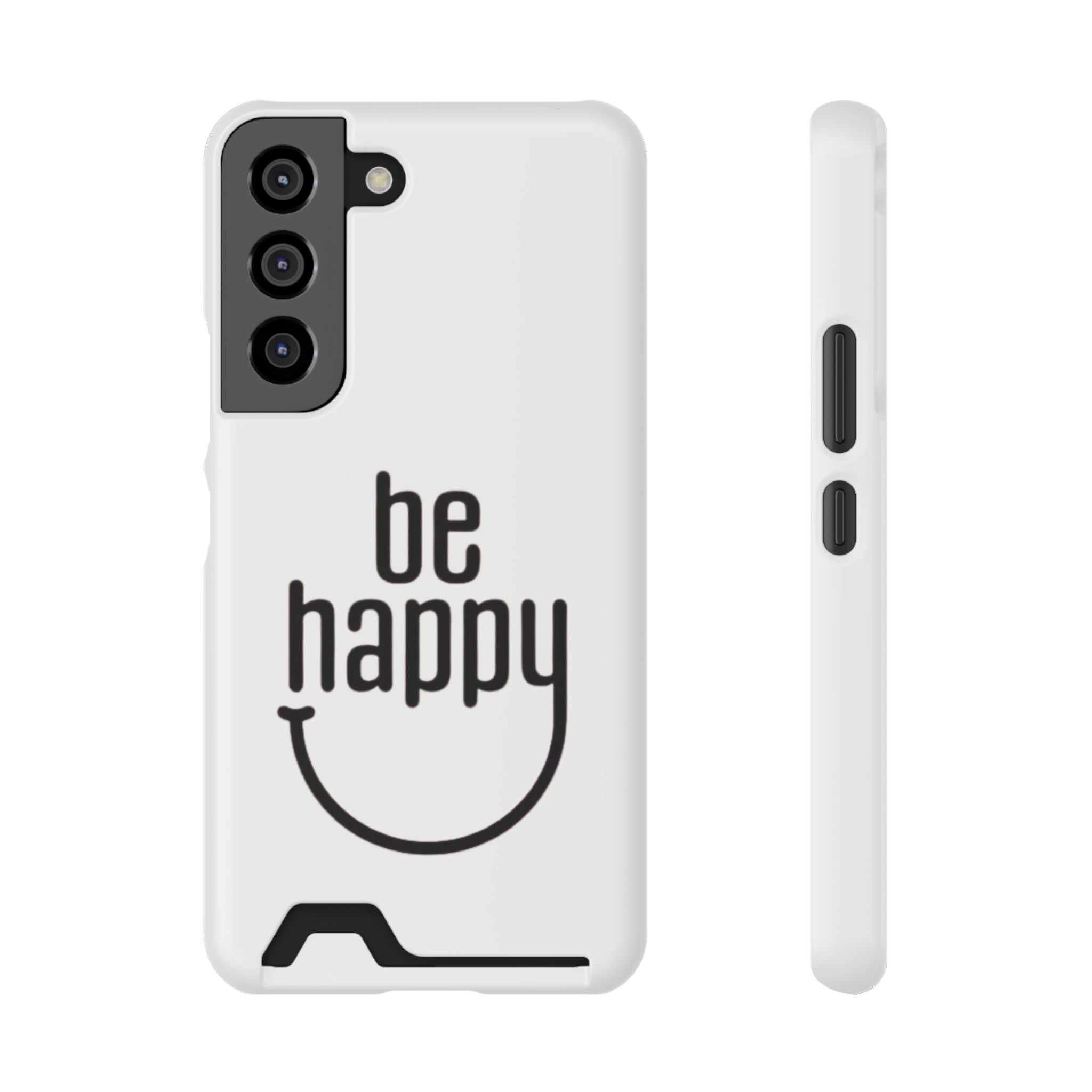 Minimal White Wallet Phone Case