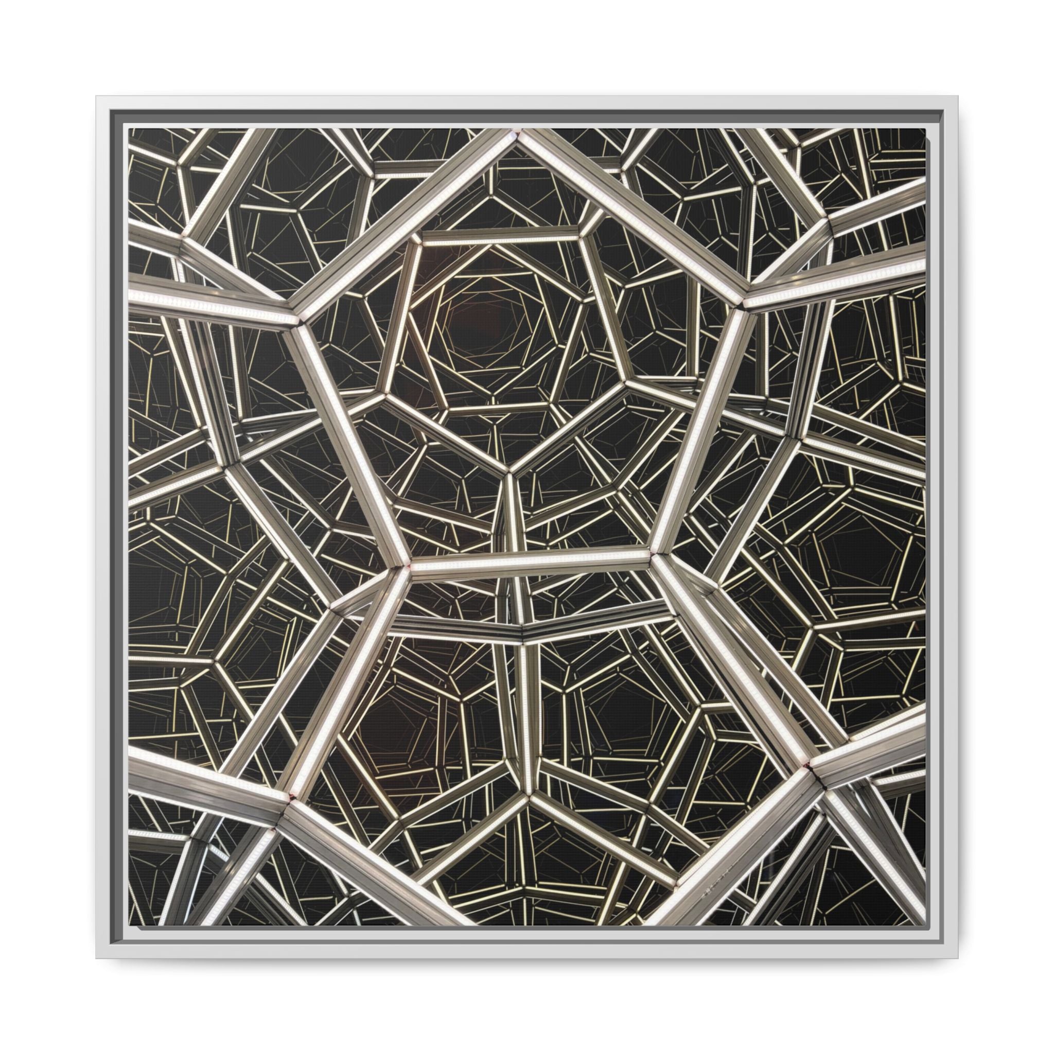 Framed Wall Art Print, Modern Geometric Canvas, Abstract Home Decor, Unique Gift, Stylish Office Art, Contemporary Room Decor