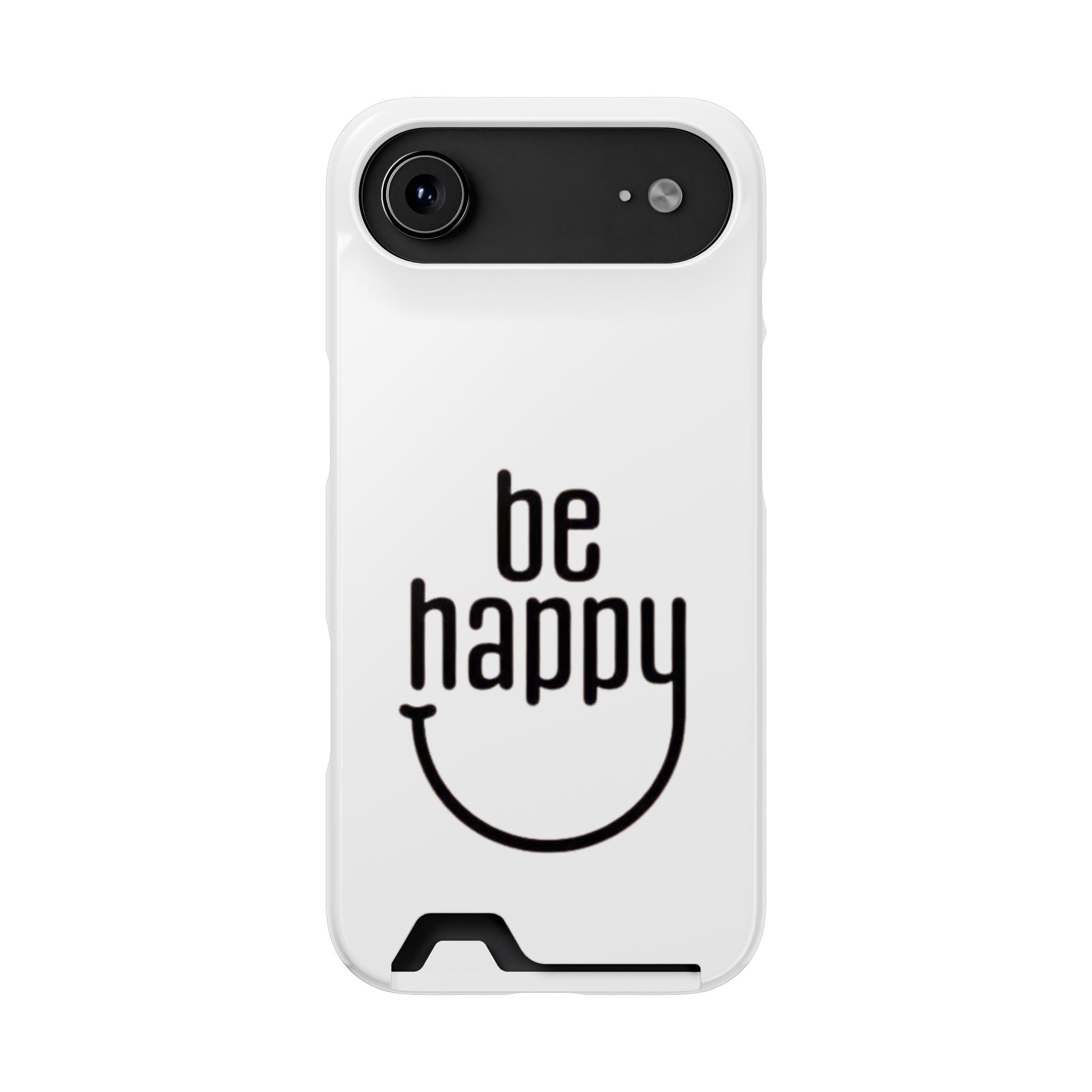 Minimal White Wallet Phone Case