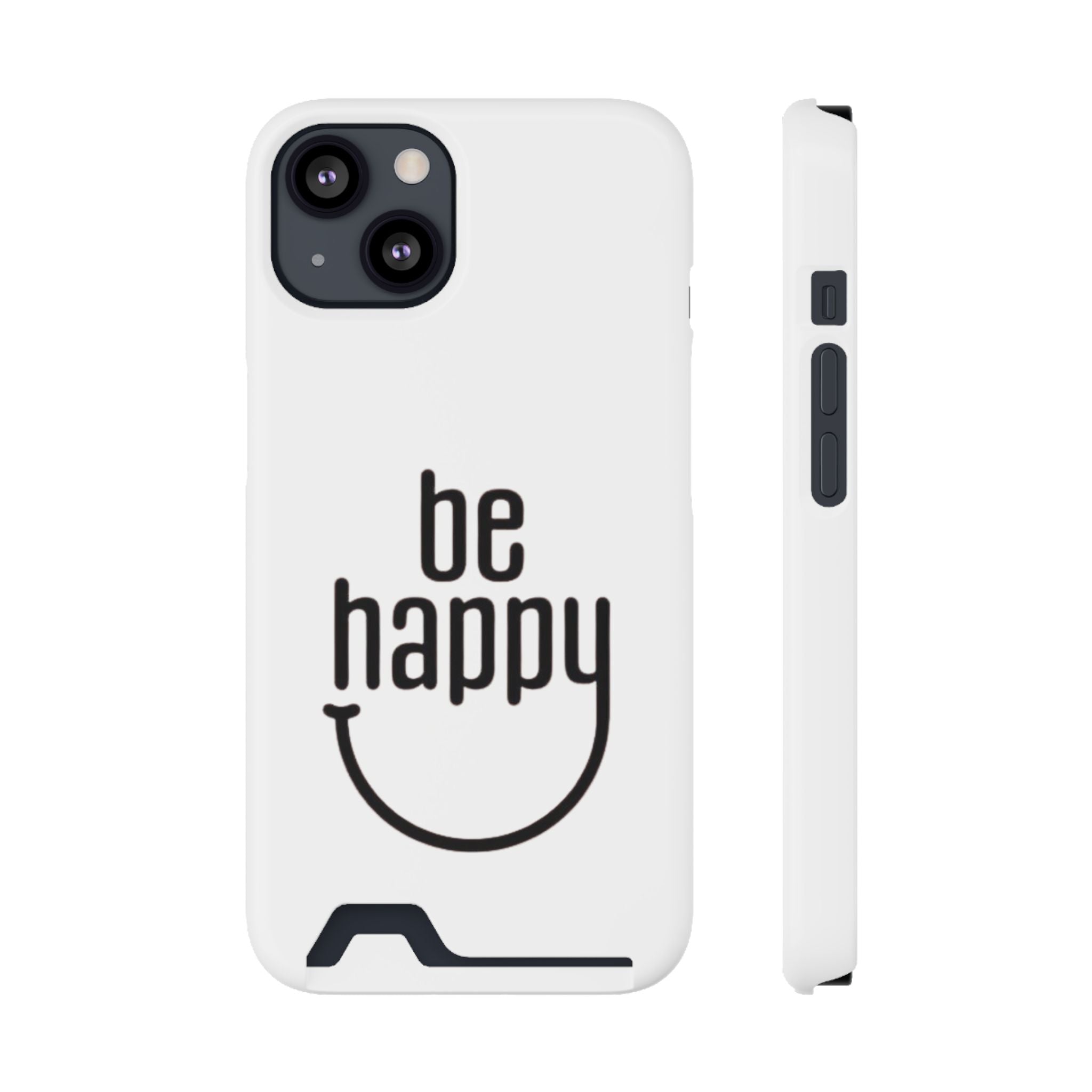 Minimal White Wallet Phone Case