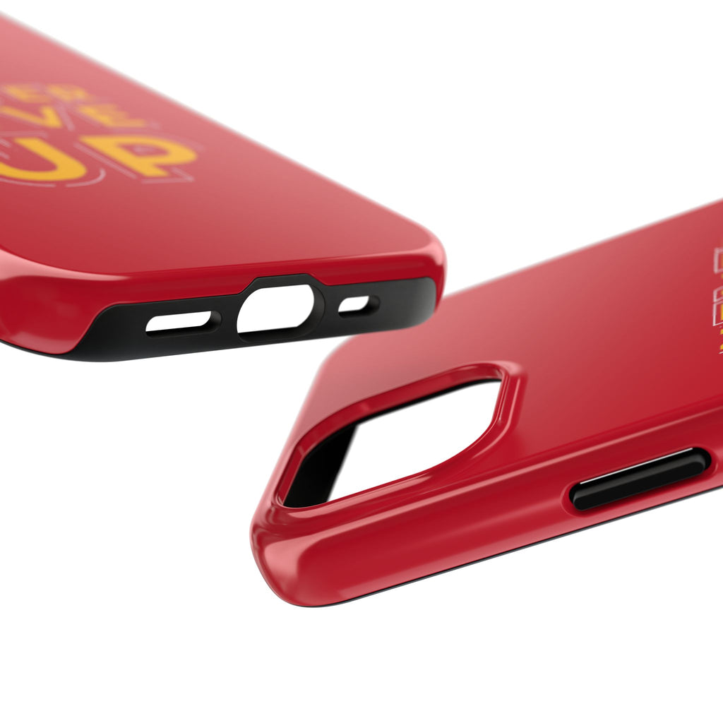 Never Give Up Tough Phone Cases – Motivational, Durable, Perfect for Gifts, Everyday Use, Inspirational Decor