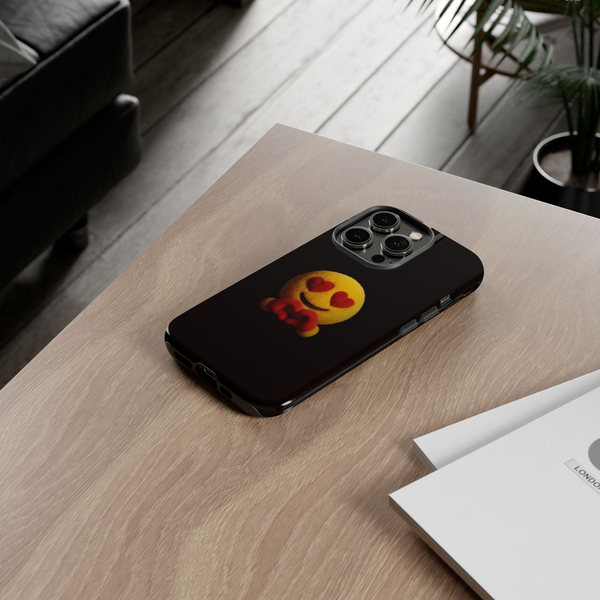 Heart Eyes Emoji Love Design (Tough Protective Cover)