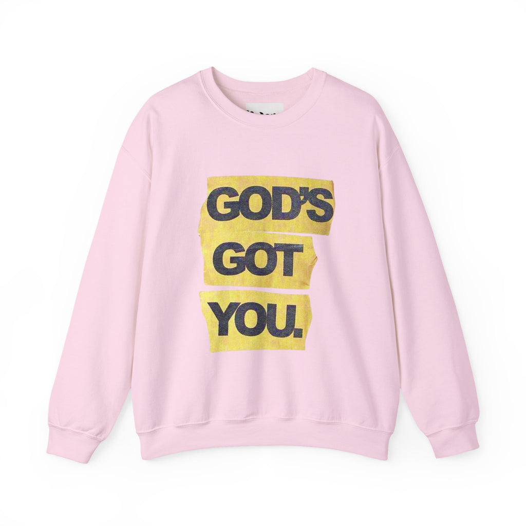God's Got You Crewneck Sweatshirt, Inspirational Gift, Unisex Sweatshirt, Motivational Fashion, Encouragement Apparel, Cozy Everyday Wear