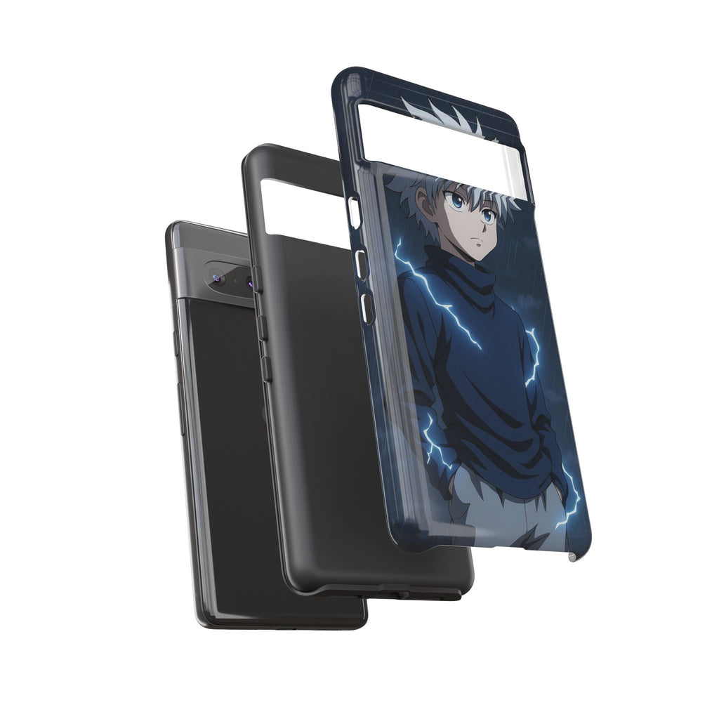 Anime Phone Case Featuring Lightning Design,