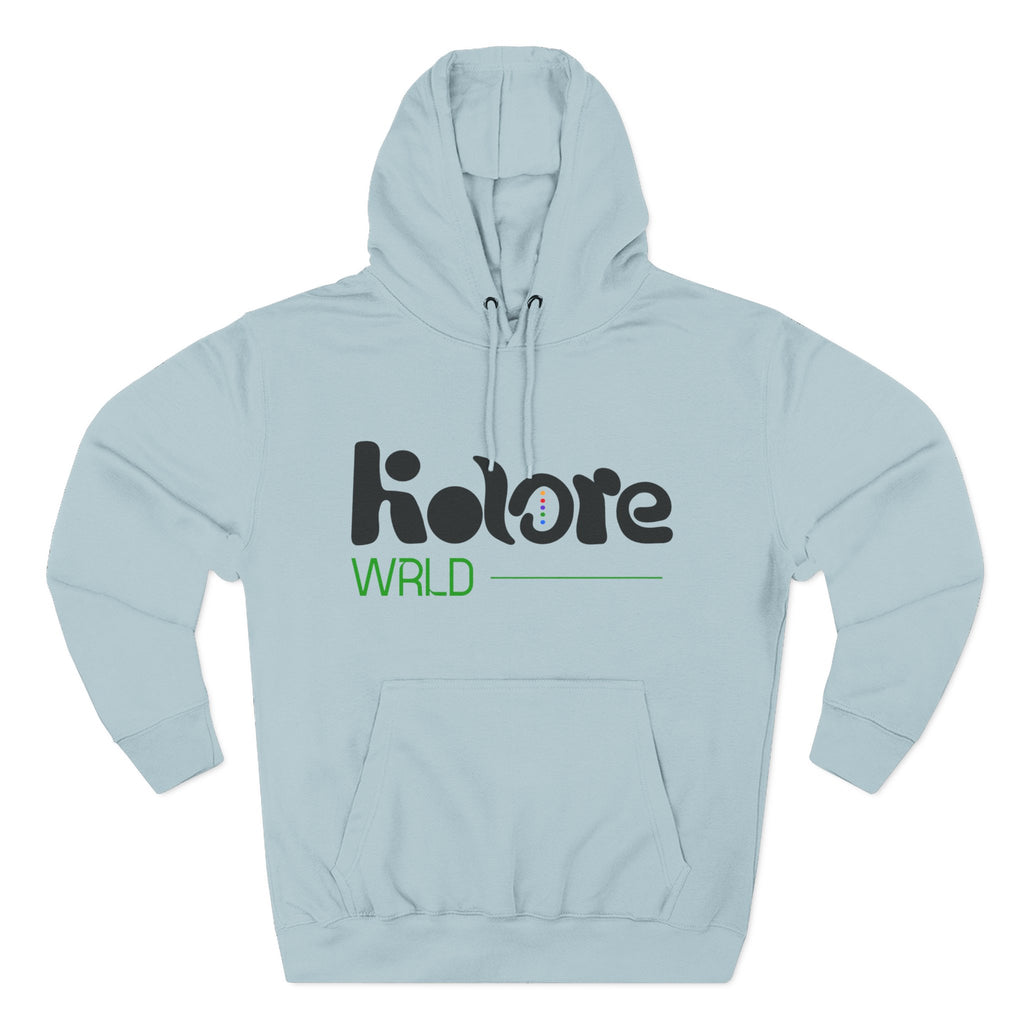 Three-Panel Fleece Hoodie