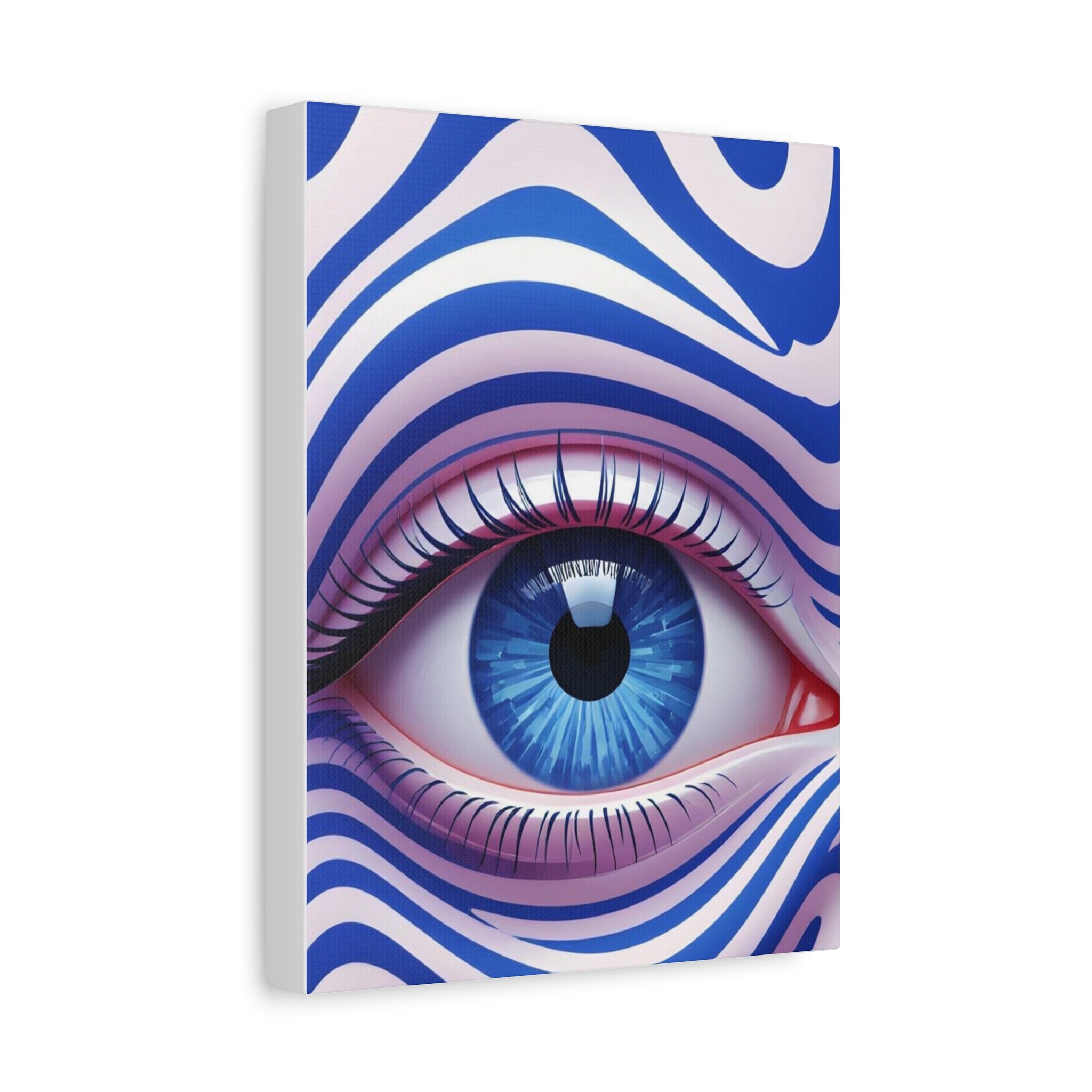 Eye-Catching Canvas Wall Art, Bohemian Home Decor, Unique Gift for Art Lovers, Funky Room Accents, Modern Wall Decor
