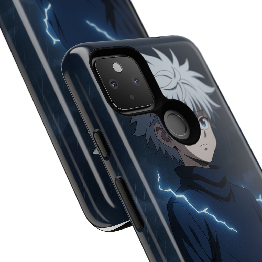 Anime Phone Case Featuring Lightning Design,