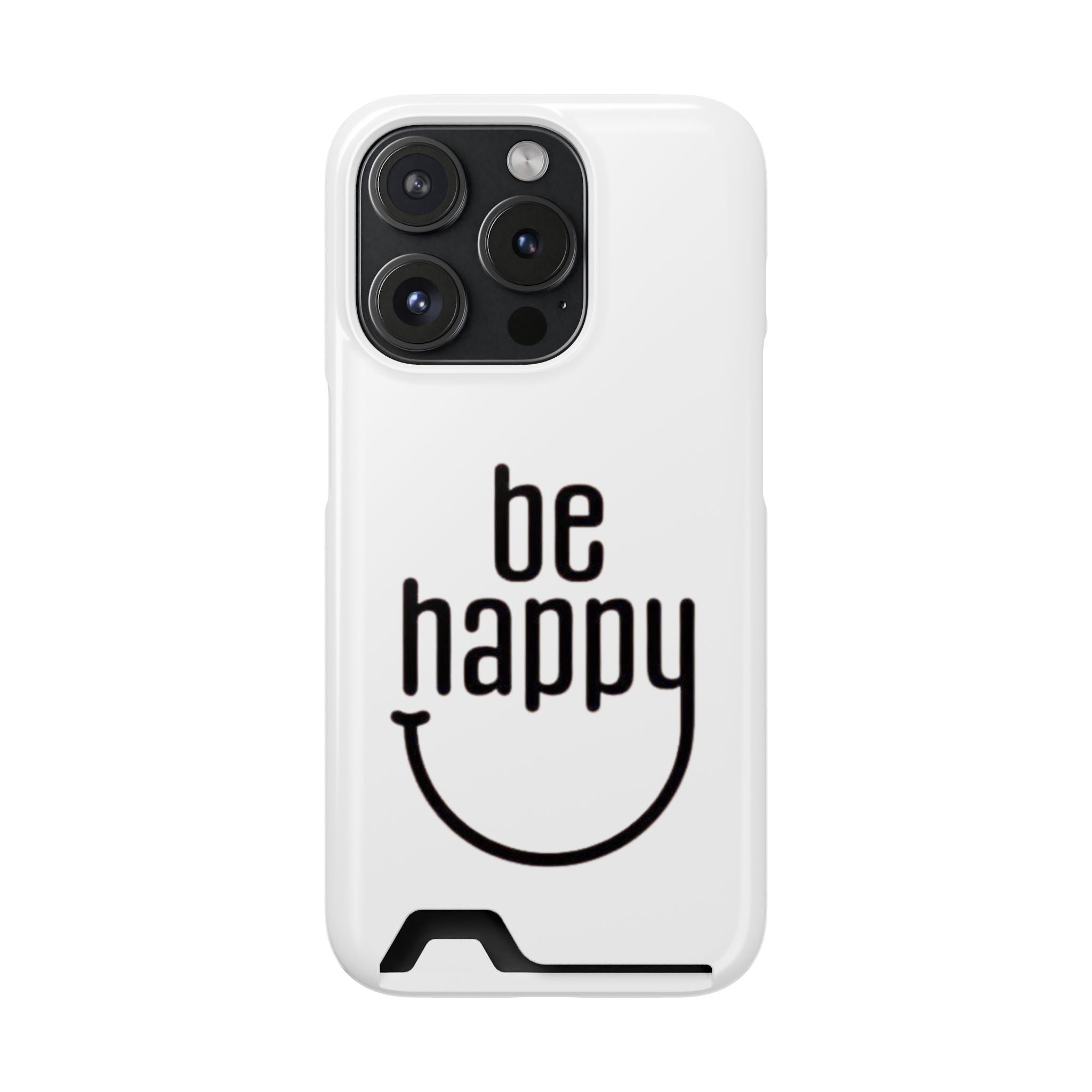 Minimal White Wallet Phone Case