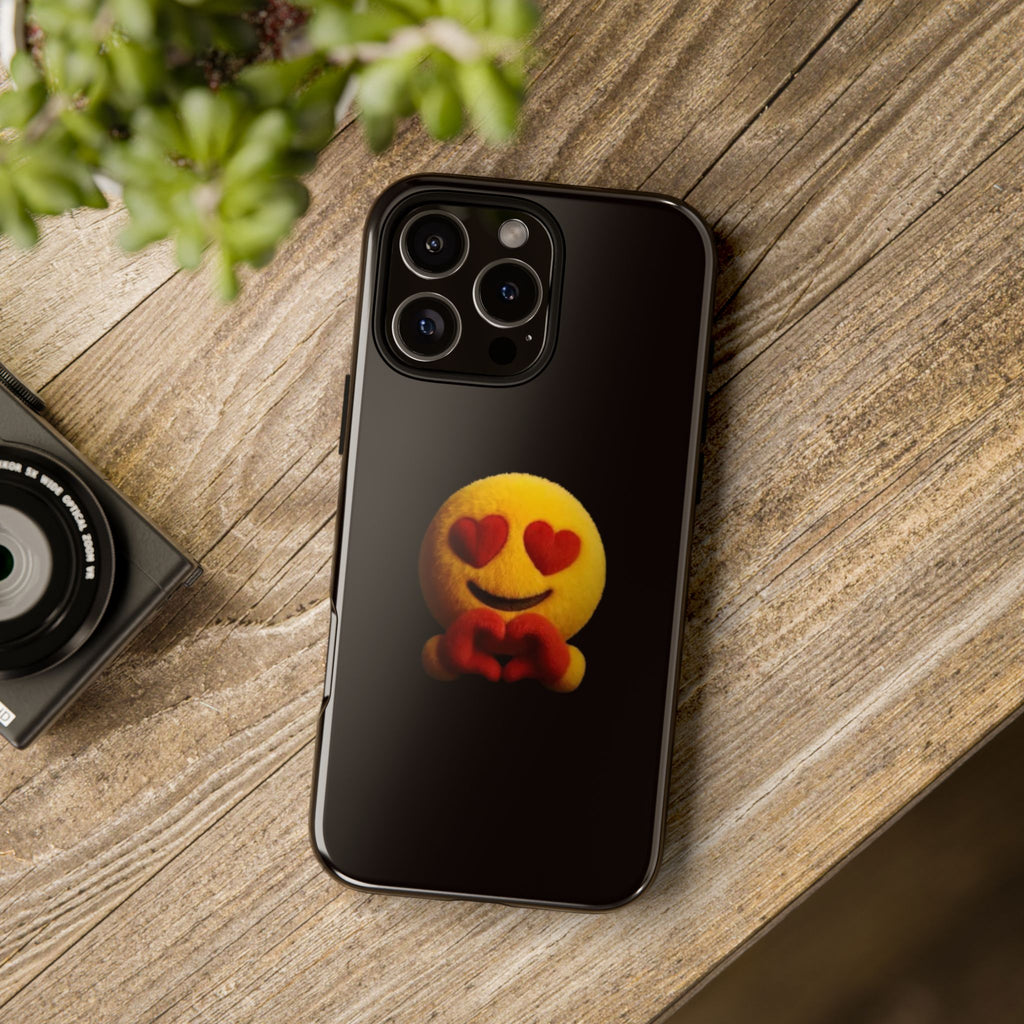 Heart Eyes Emoji Love Design (Tough Protective Cover)