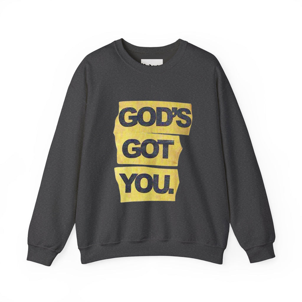 God's Got You Crewneck Sweatshirt, Inspirational Gift, Unisex Sweatshirt, Motivational Fashion, Encouragement Apparel, Cozy Everyday Wear