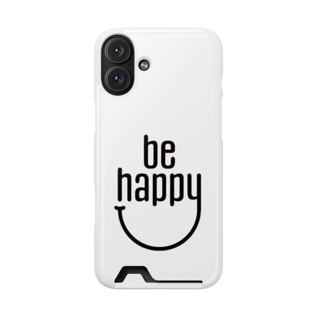 Minimal White Wallet Phone Case