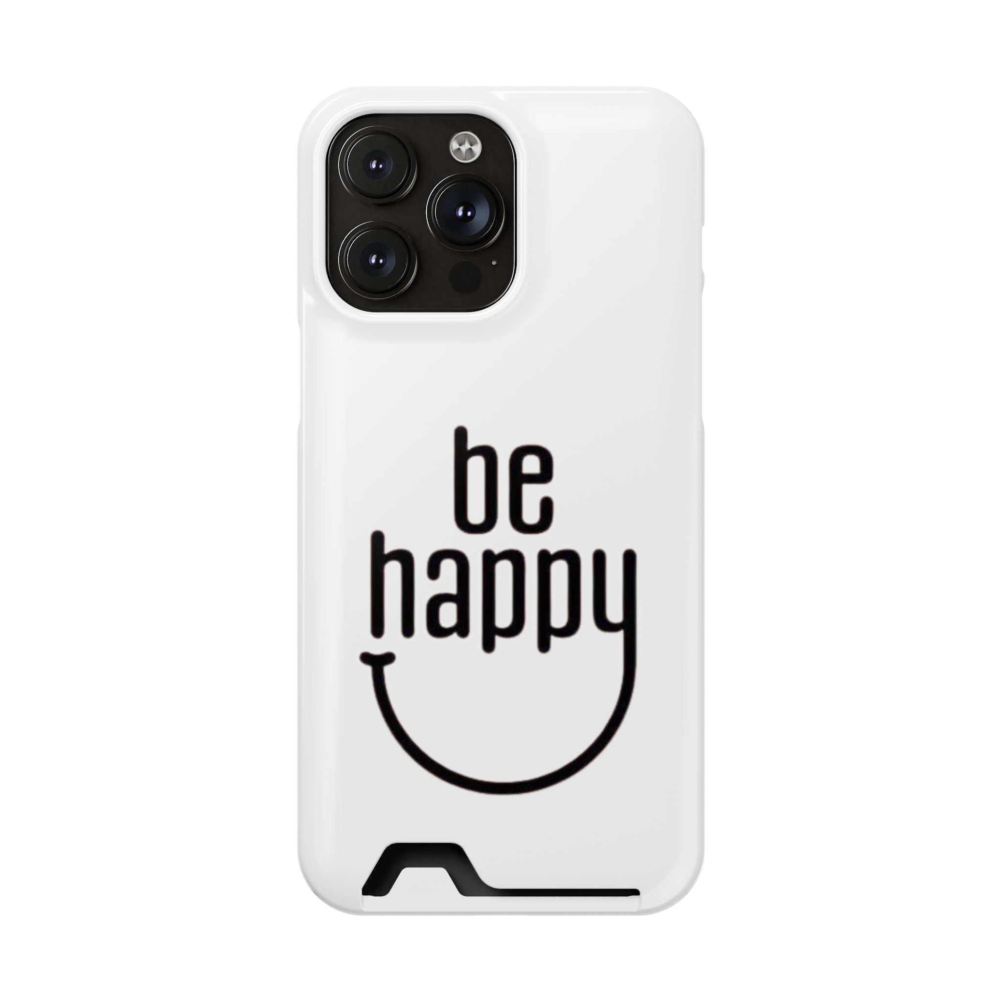Minimal White Wallet Phone Case