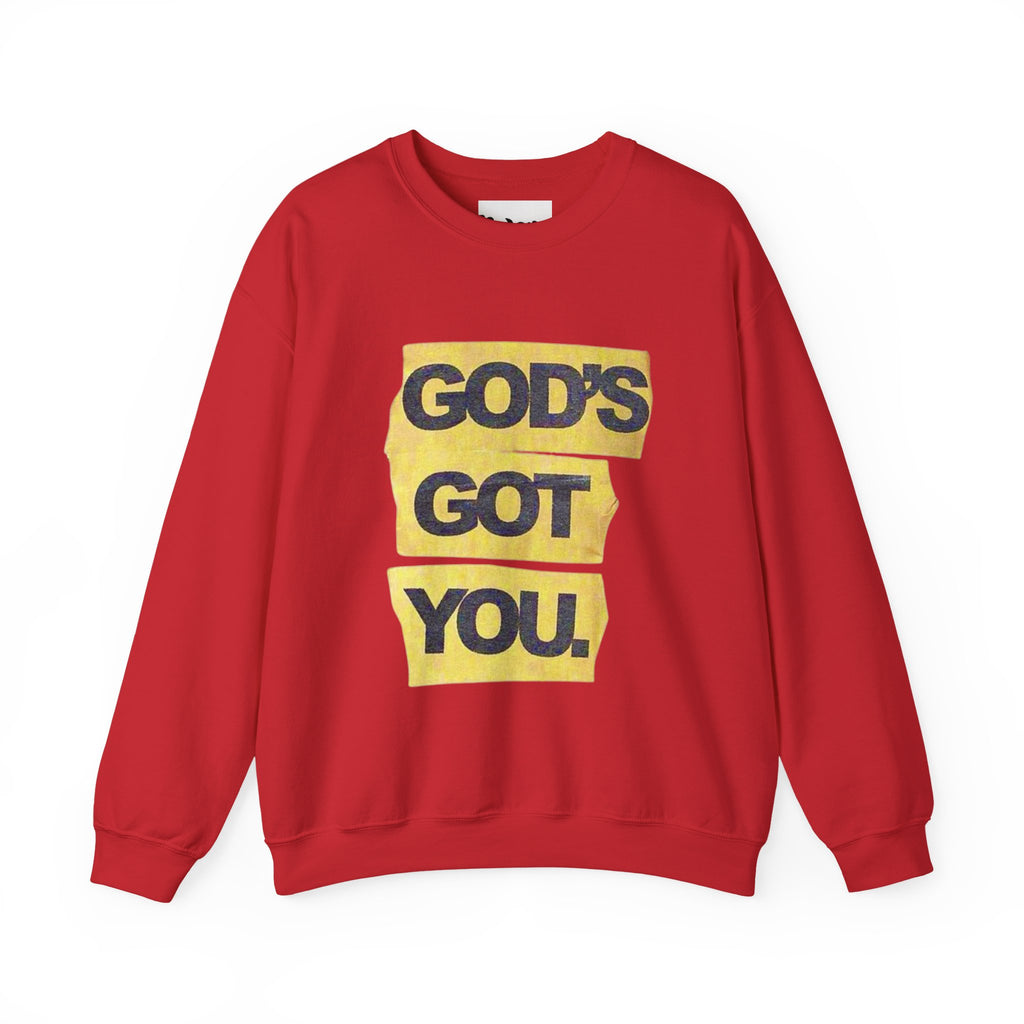 God's Got You Crewneck Sweatshirt, Inspirational Gift, Unisex Sweatshirt, Motivational Fashion, Encouragement Apparel, Cozy Everyday Wear