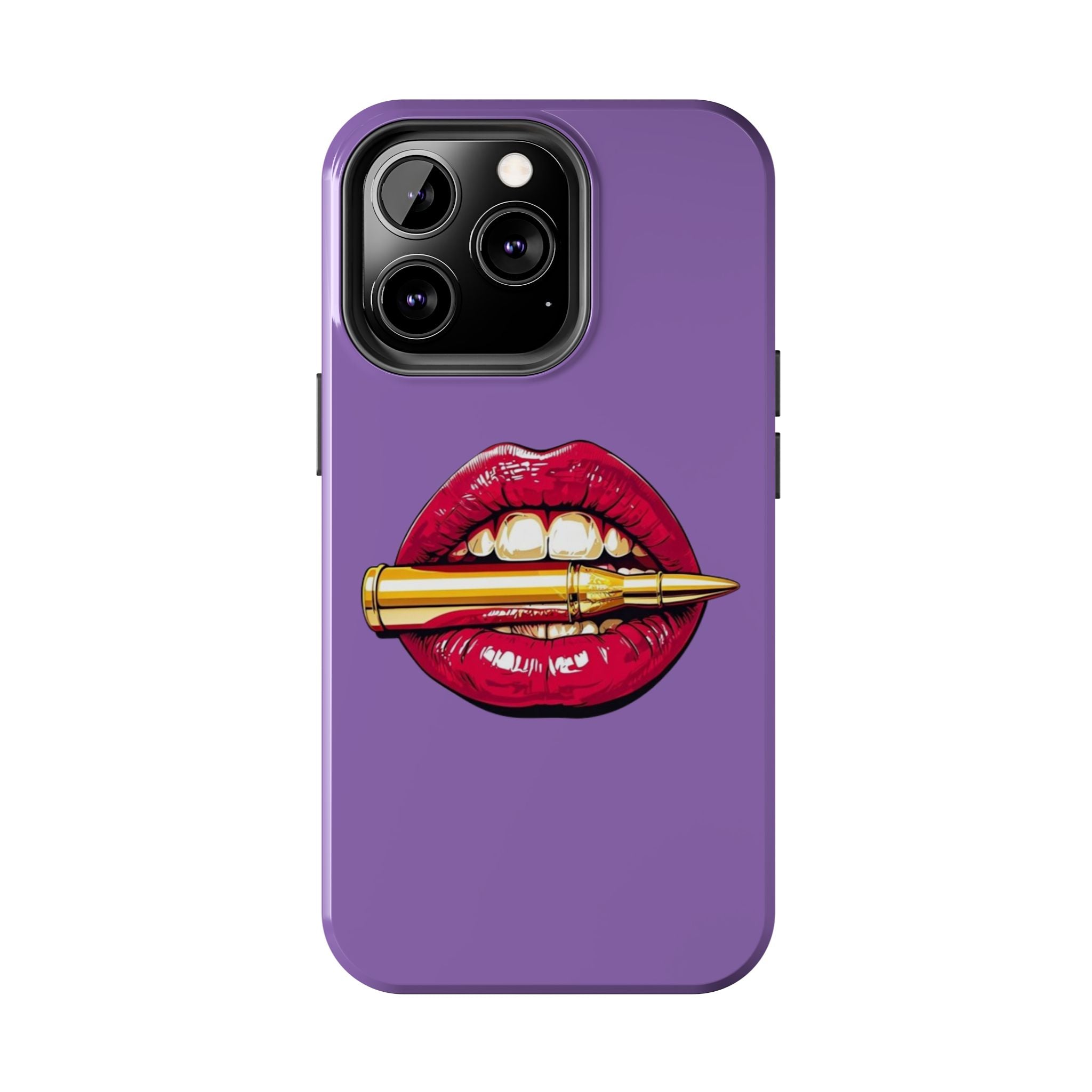 Bold Lipstick Phone Cases | Stylish Tough Cases, Phone Accessories, Birthday Gifts, Trendy Cell Phone Covers, Fashionable Tech Gear