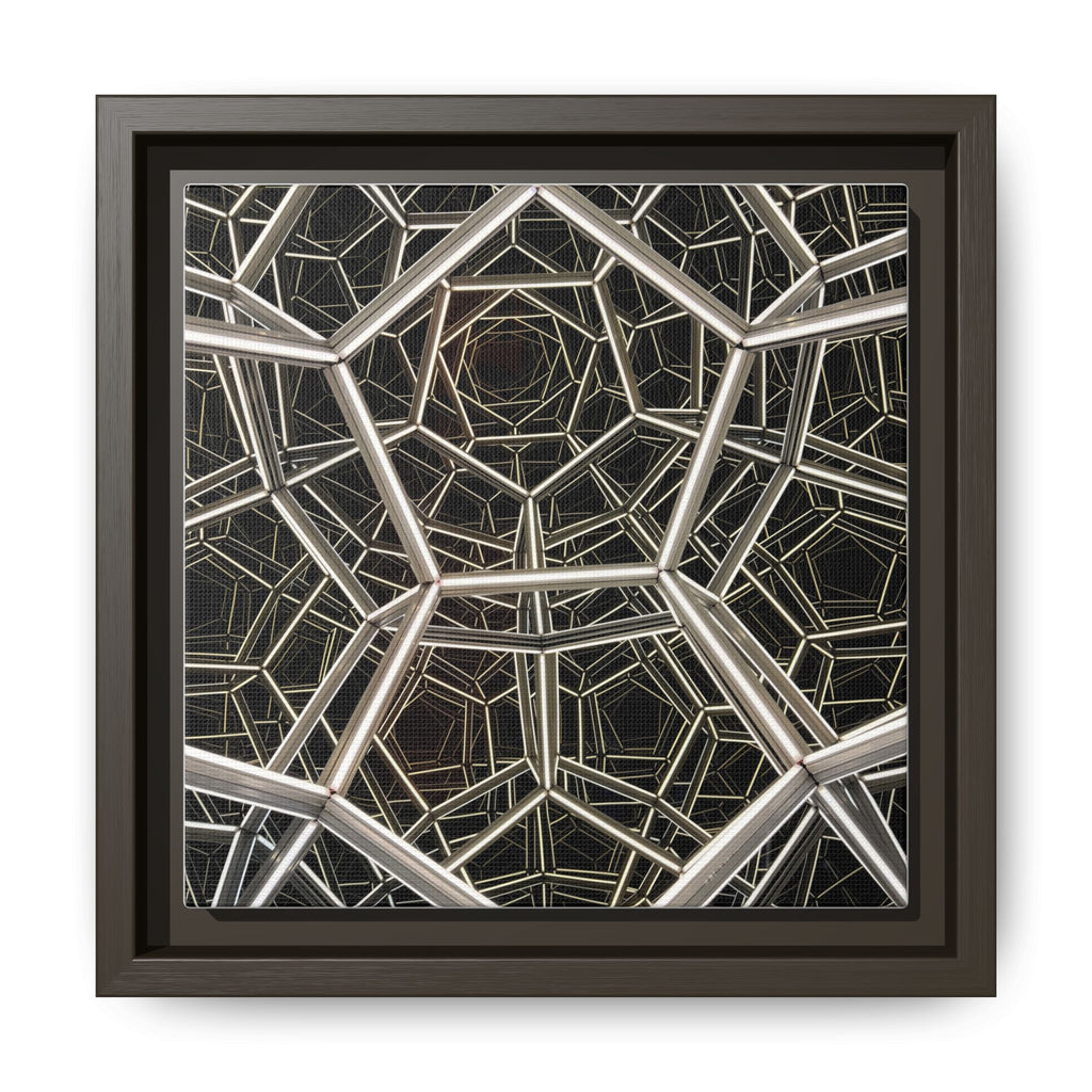 Framed Wall Art Print, Modern Geometric Canvas, Abstract Home Decor, Unique Gift, Stylish Office Art, Contemporary Room Decor