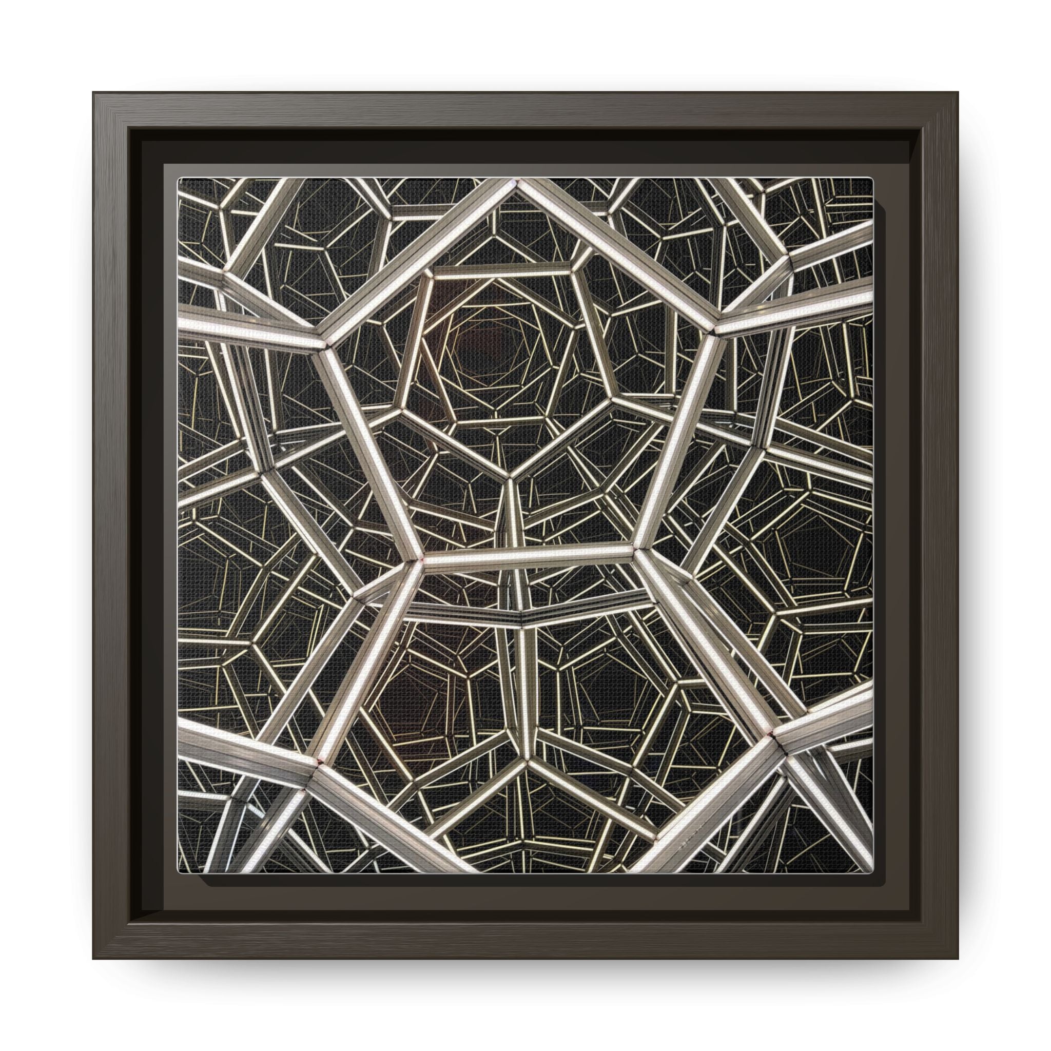 Framed Wall Art Print, Modern Geometric Canvas, Abstract Home Decor, Unique Gift, Stylish Office Art, Contemporary Room Decor