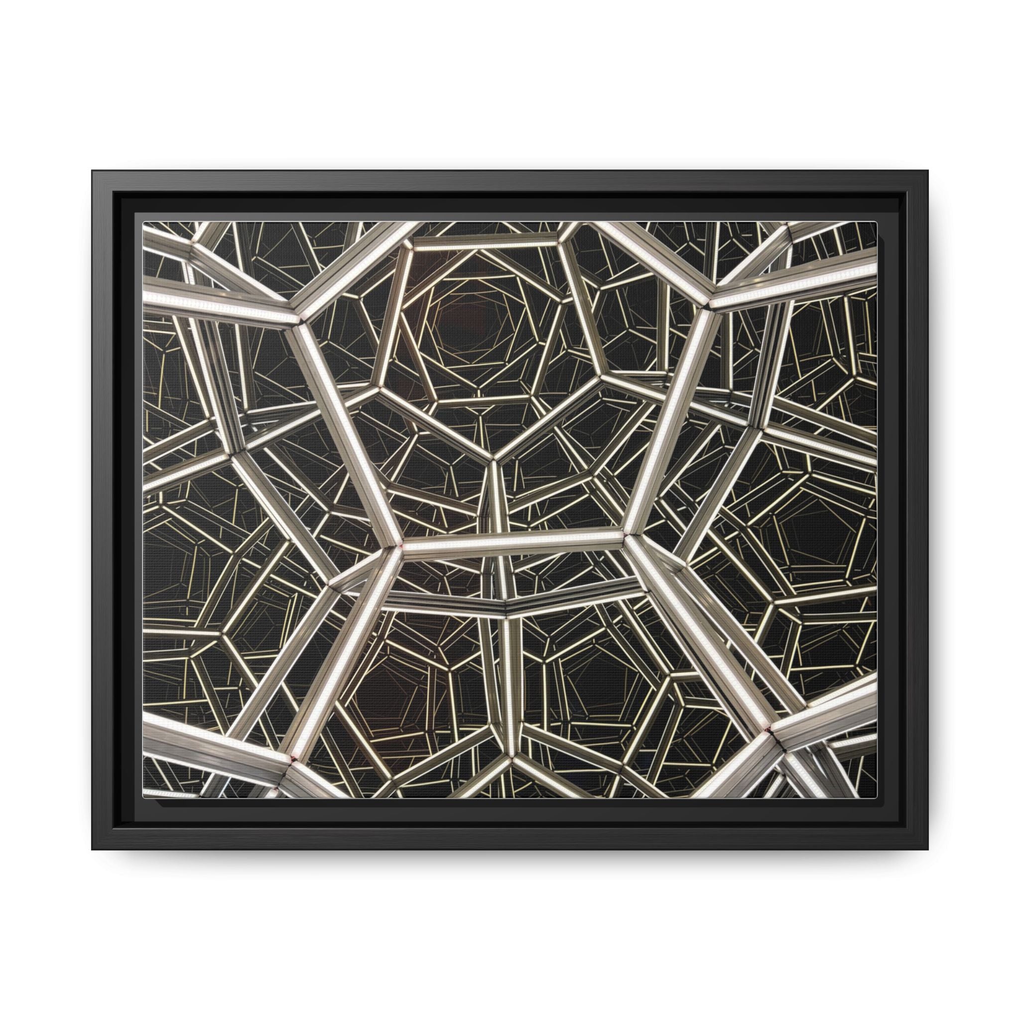 Framed Wall Art Print, Modern Geometric Canvas, Abstract Home Decor, Unique Gift, Stylish Office Art, Contemporary Room Decor
