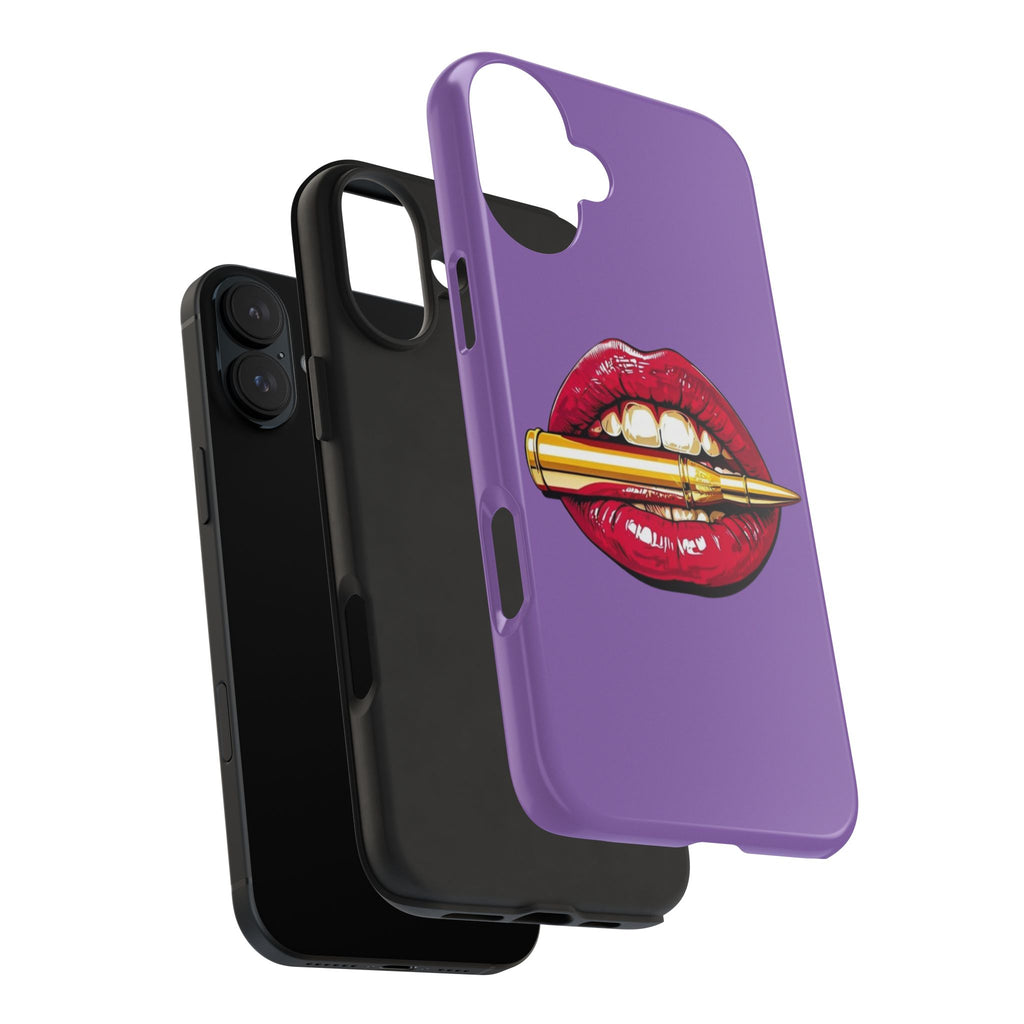 Bold Lipstick Phone Cases | Stylish Tough Cases, Phone Accessories, Birthday Gifts, Trendy Cell Phone Covers, Fashionable Tech Gear
