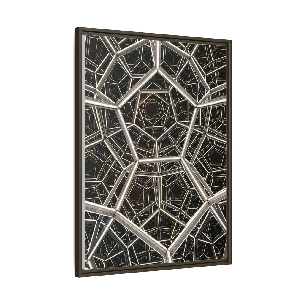 Framed Wall Art Print, Modern Geometric Canvas, Abstract Home Decor, Unique Gift, Stylish Office Art, Contemporary Room Decor