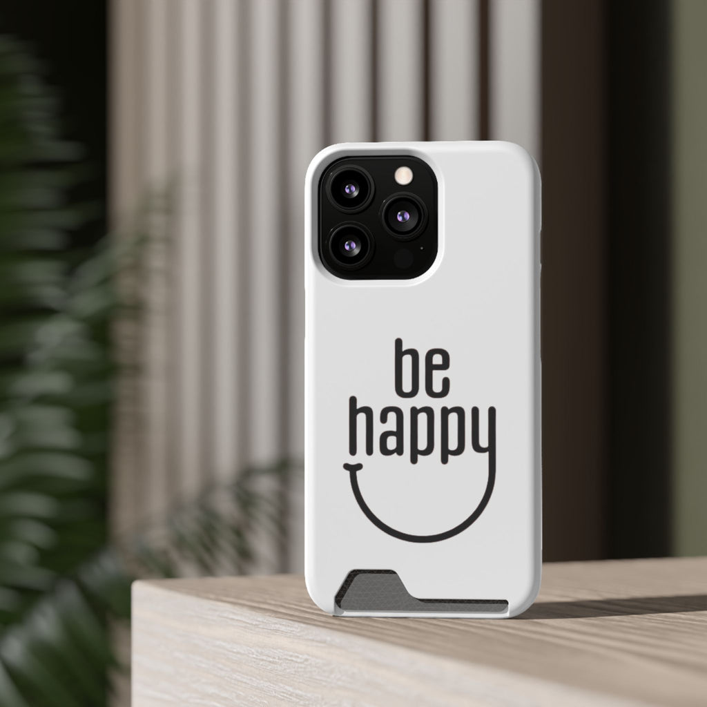 Minimal White Wallet Phone Case