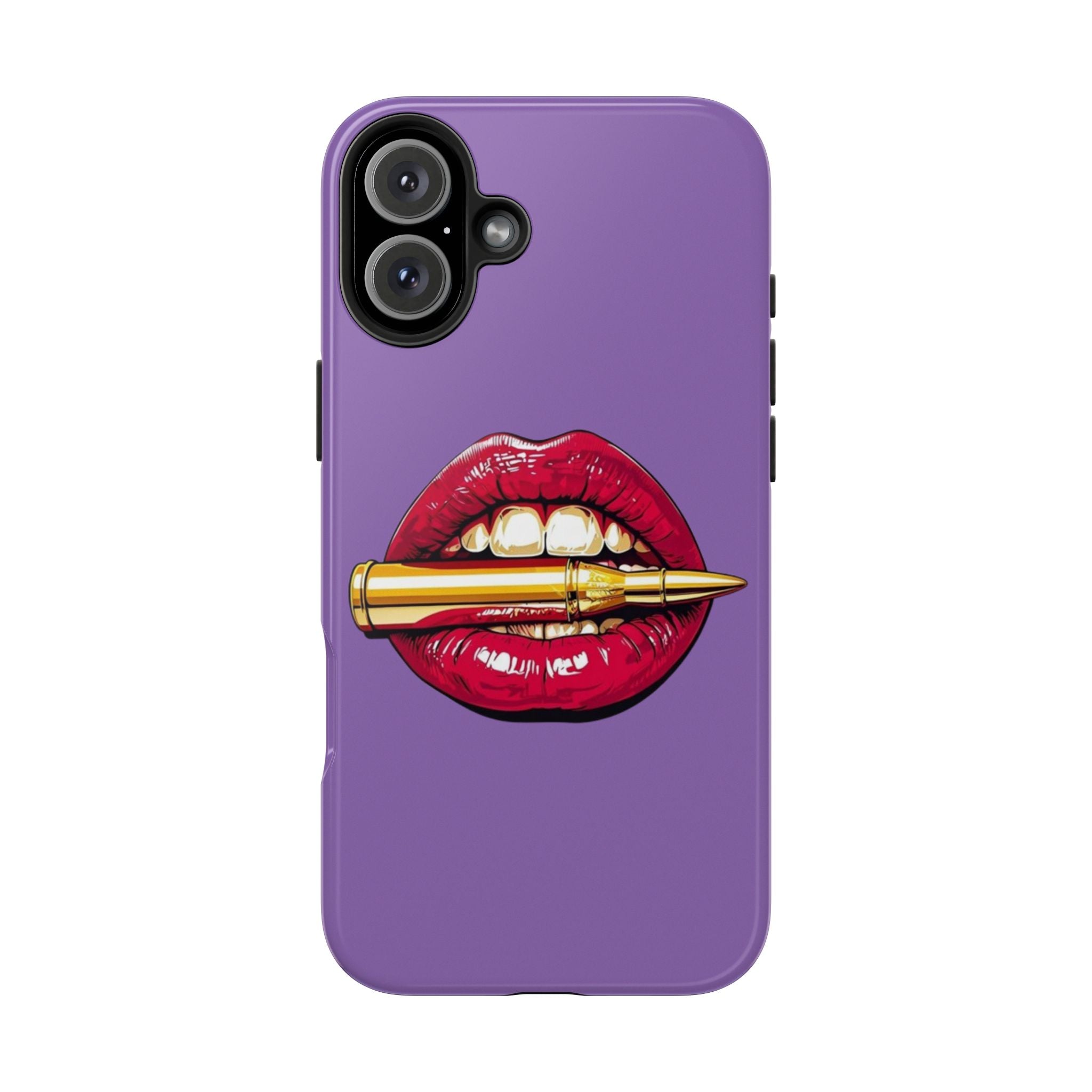 Bold Lipstick Phone Cases | Stylish Tough Cases, Phone Accessories, Birthday Gifts, Trendy Cell Phone Covers, Fashionable Tech Gear