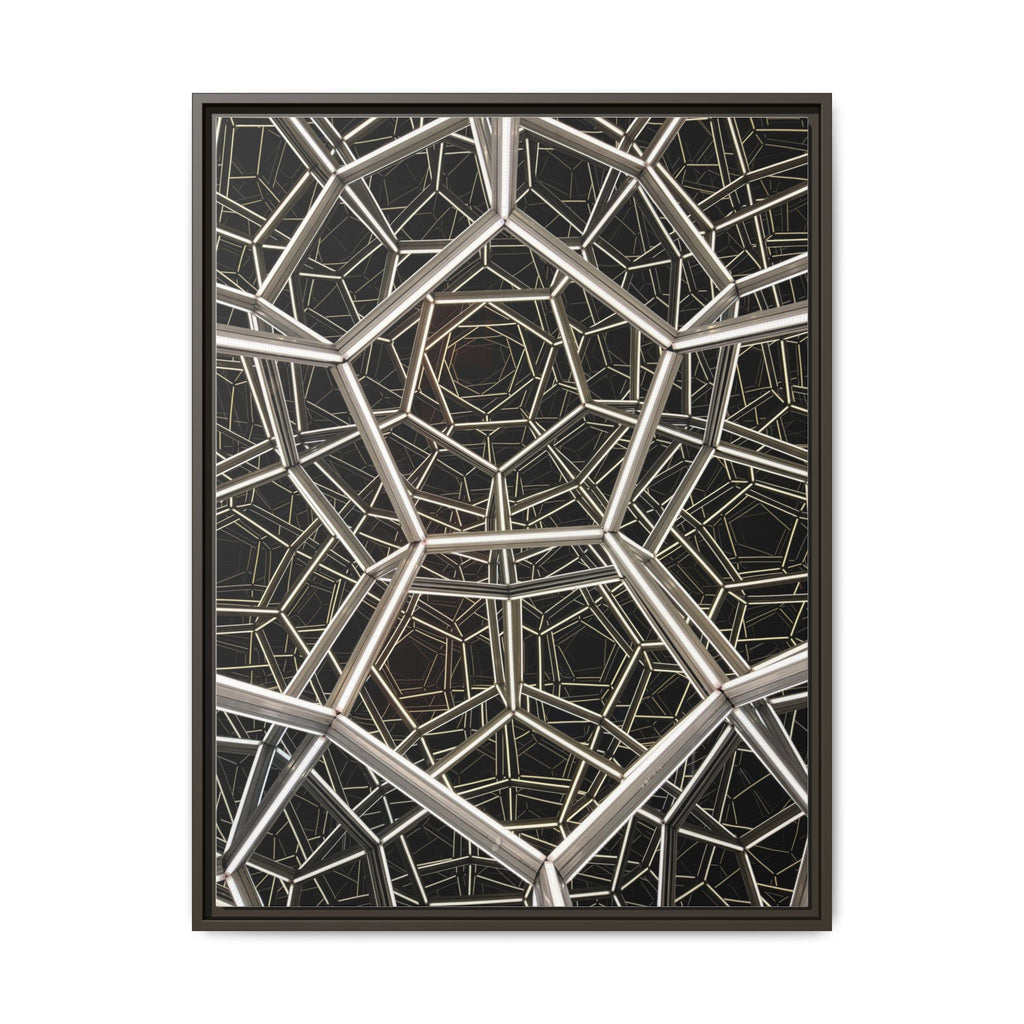 Framed Wall Art Print, Modern Geometric Canvas, Abstract Home Decor, Unique Gift, Stylish Office Art, Contemporary Room Decor