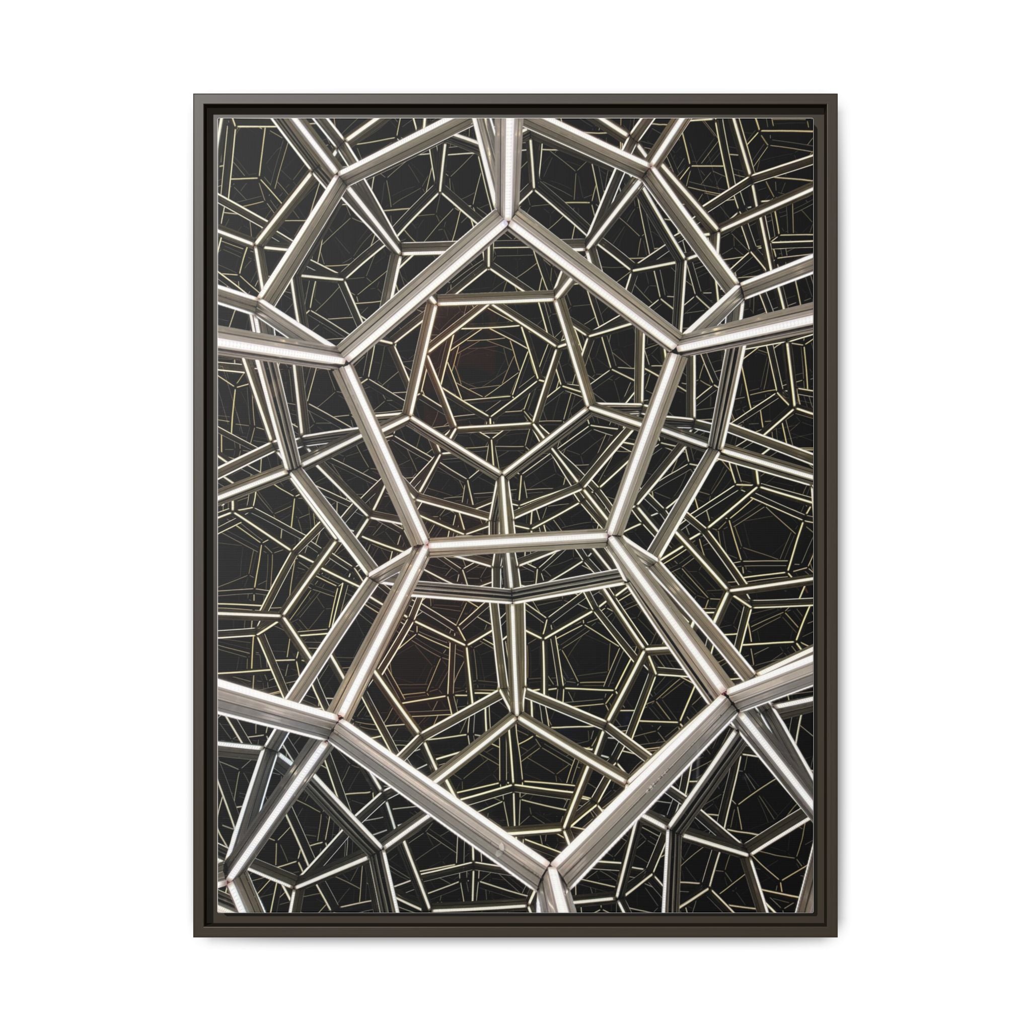 Framed Wall Art Print, Modern Geometric Canvas, Abstract Home Decor, Unique Gift, Stylish Office Art, Contemporary Room Decor