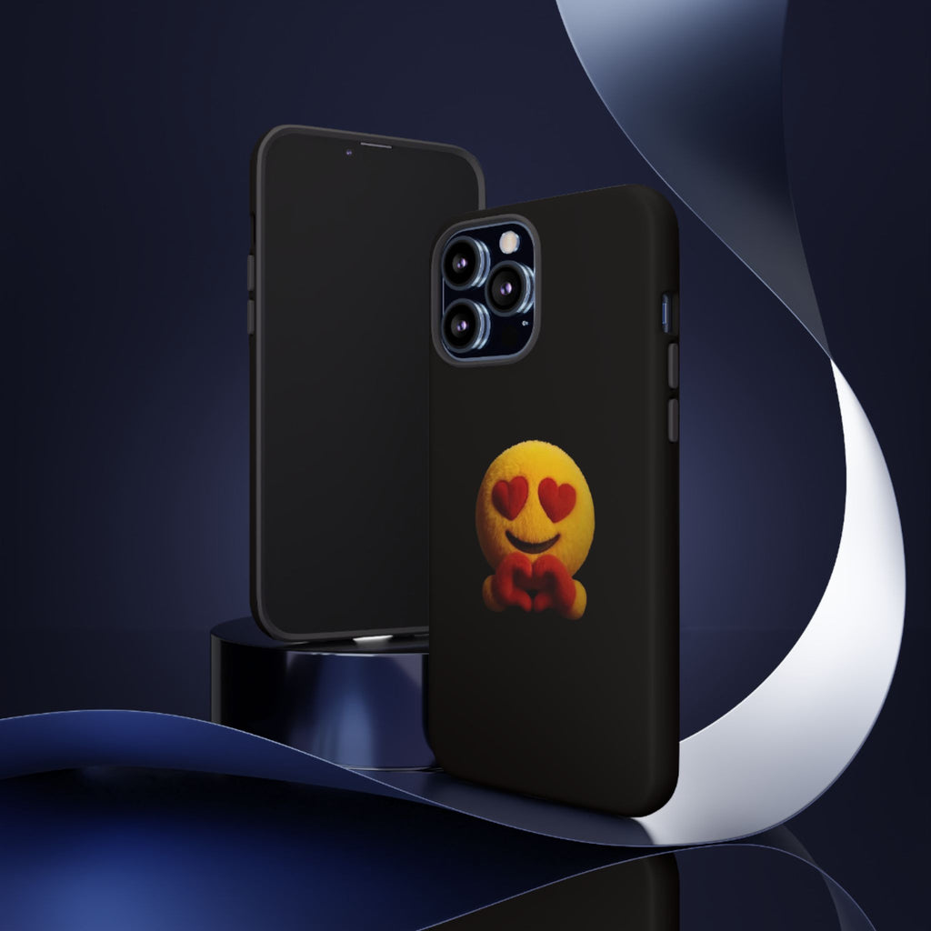 Heart Eyes Emoji Love Design (Tough Protective Cover)