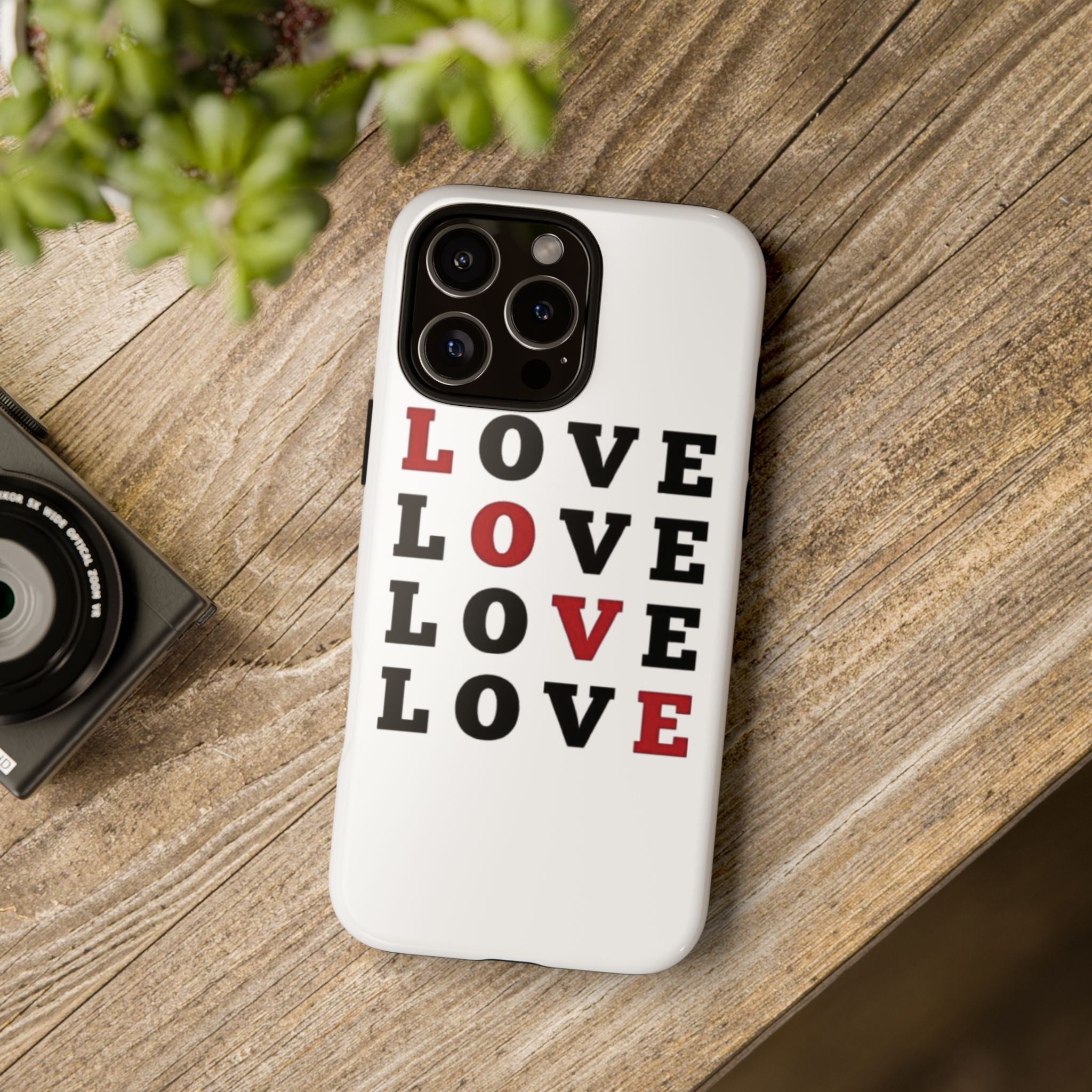 Love Repeat Tough Phone Case