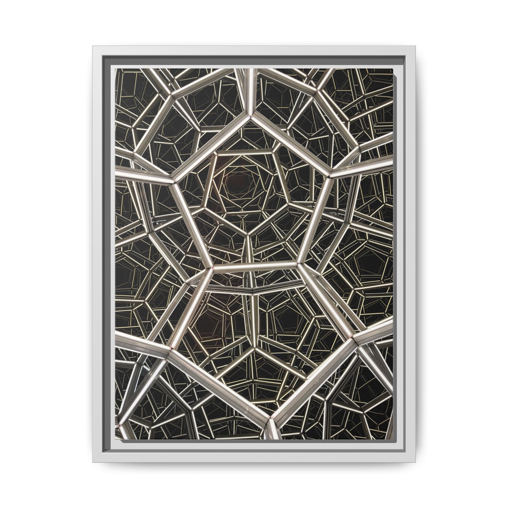 Framed Wall Art Print, Modern Geometric Canvas, Abstract Home Decor, Unique Gift, Stylish Office Art, Contemporary Room Decor