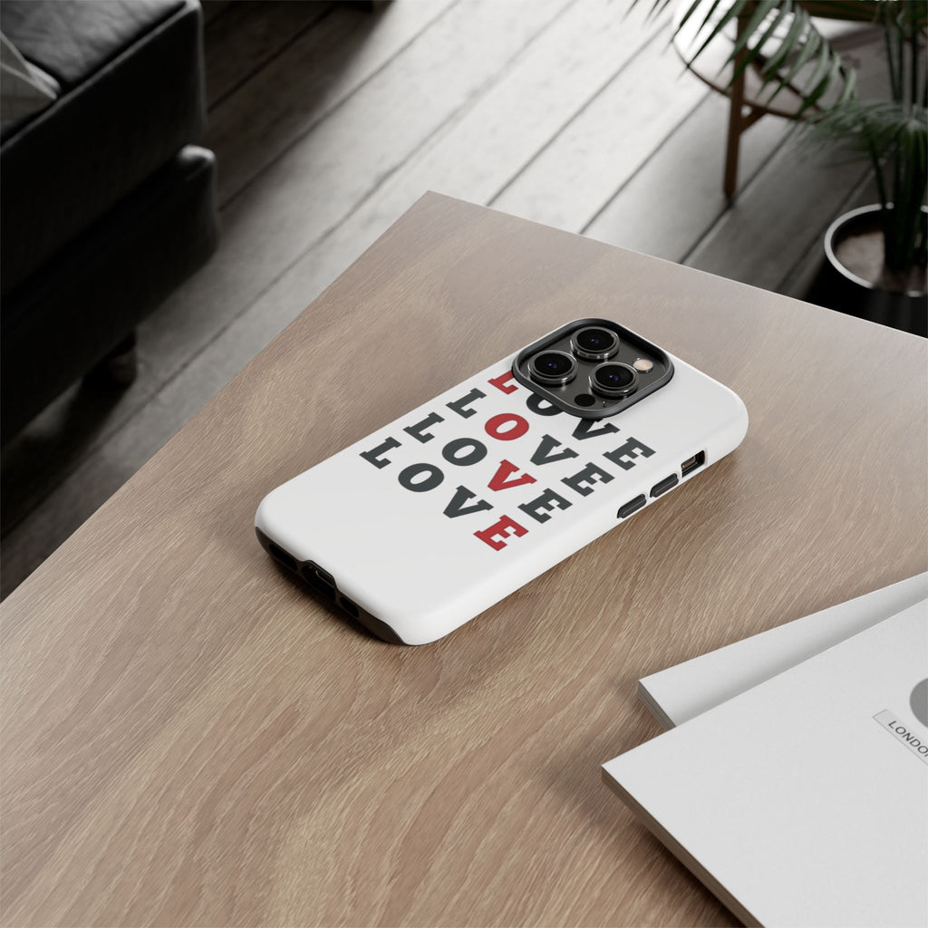 Love Repeat Tough Phone Case